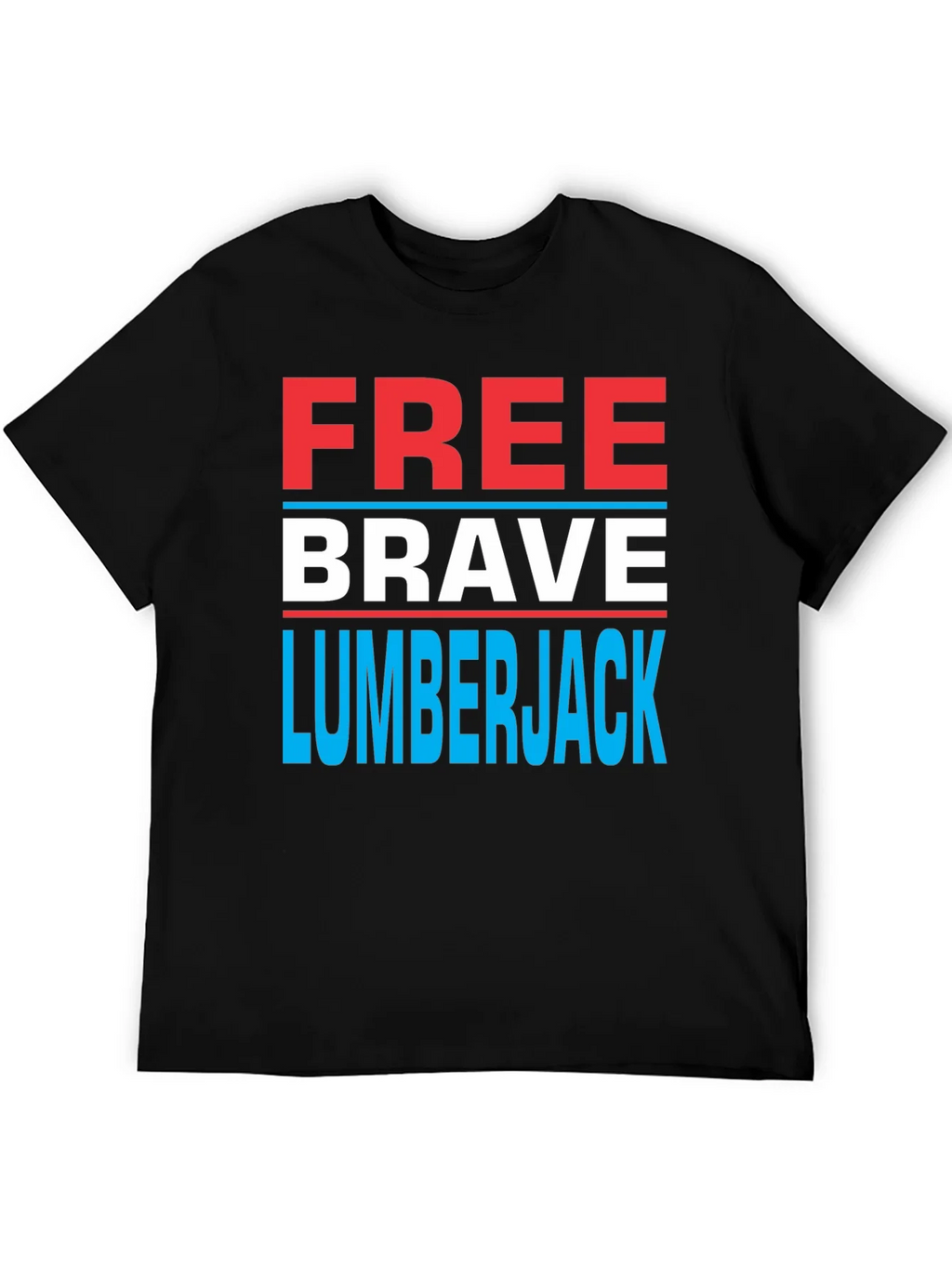 Free Brave Lumberjack T-Shirt product image 3