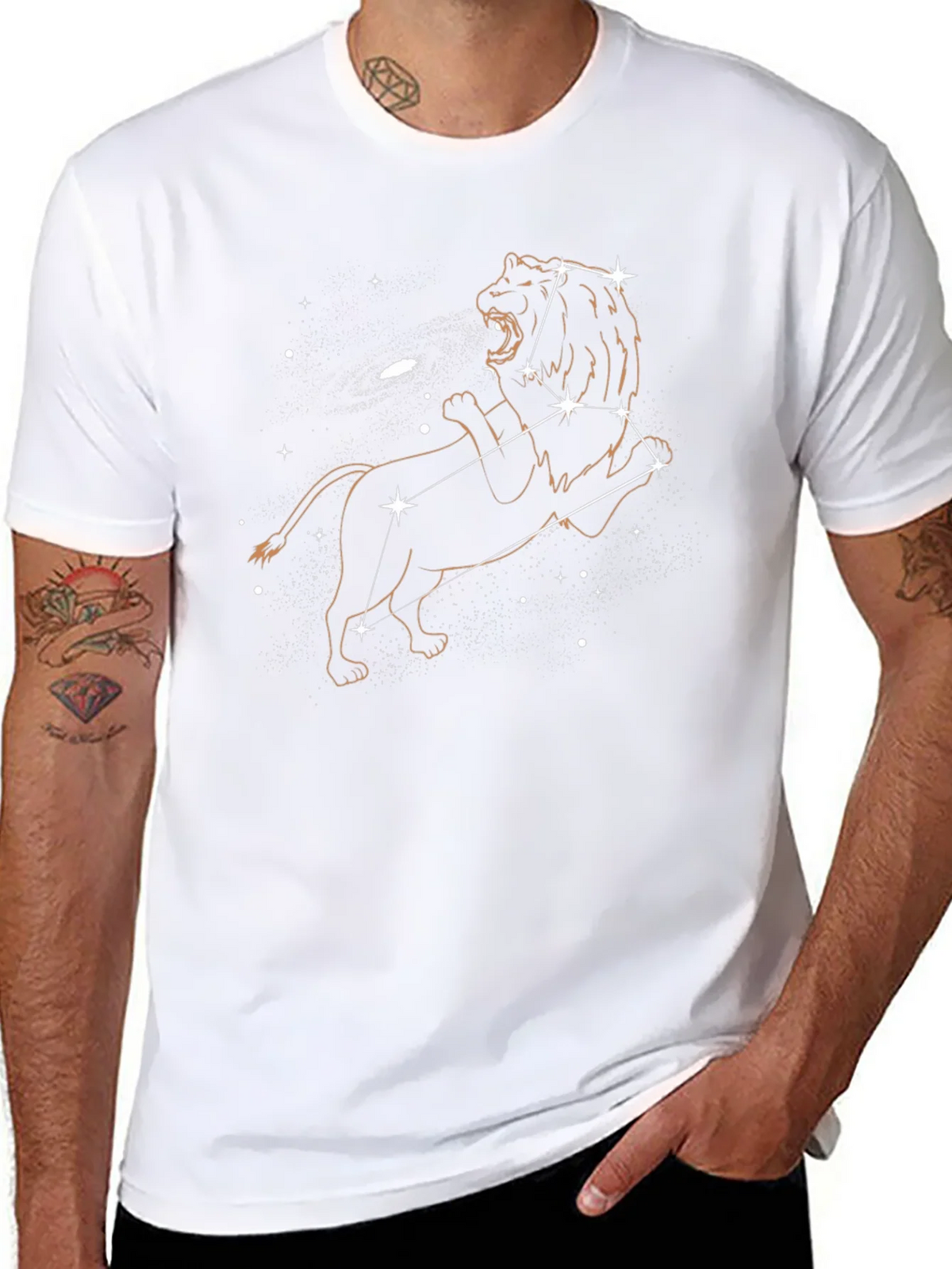 Leo Constellation Graphic T-Shirt product image 7