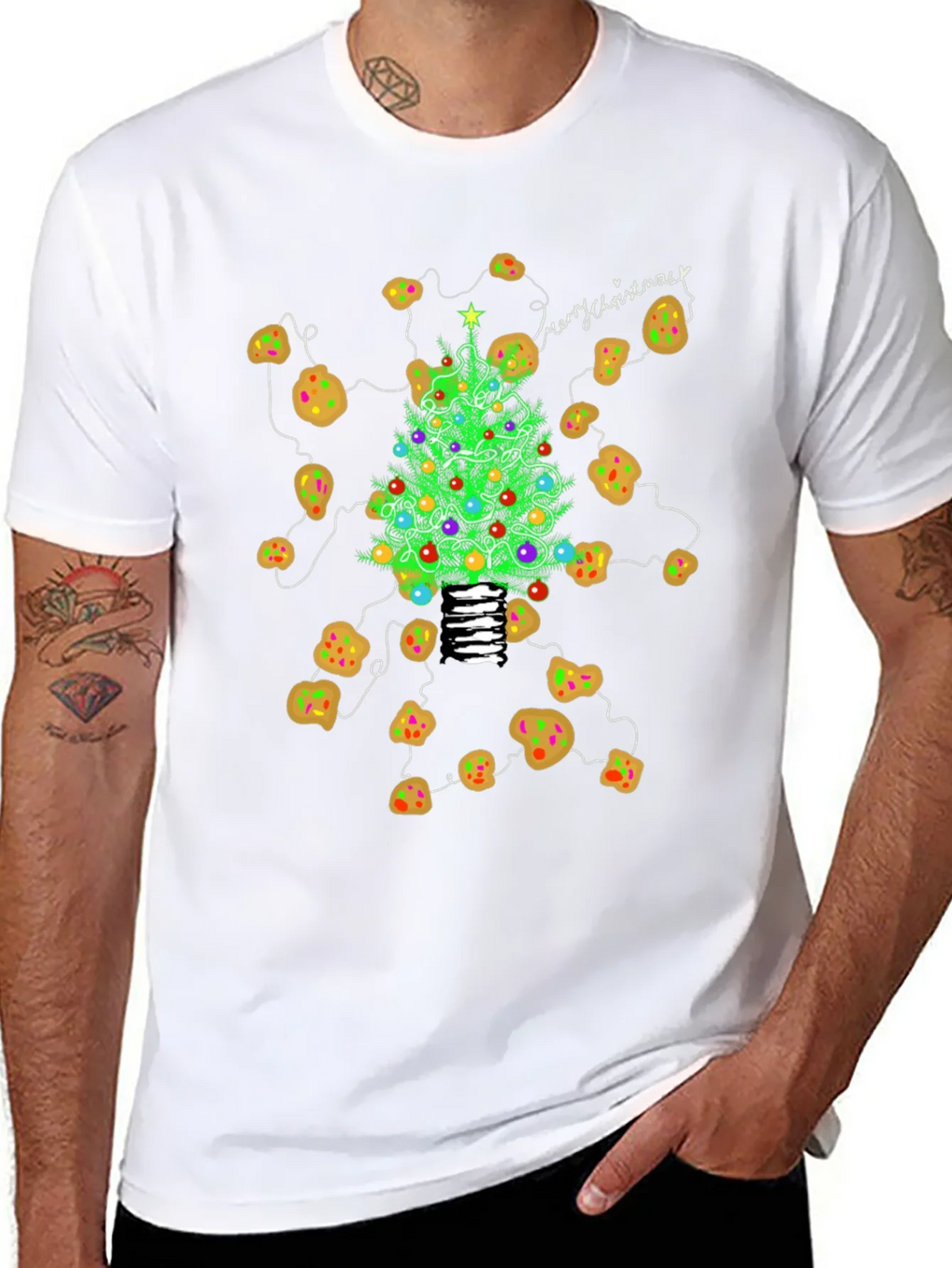 Christmas Cookie Tree T-Shirt product image 6