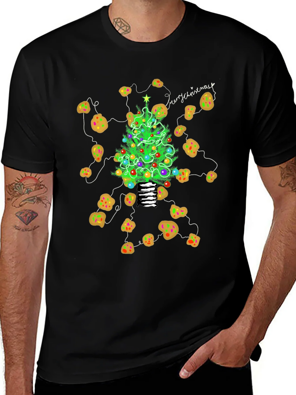Christmas Cookie Tree T-Shirt product image 1