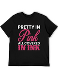 Pretty In Pink Tattoo Lover Tee product image 1