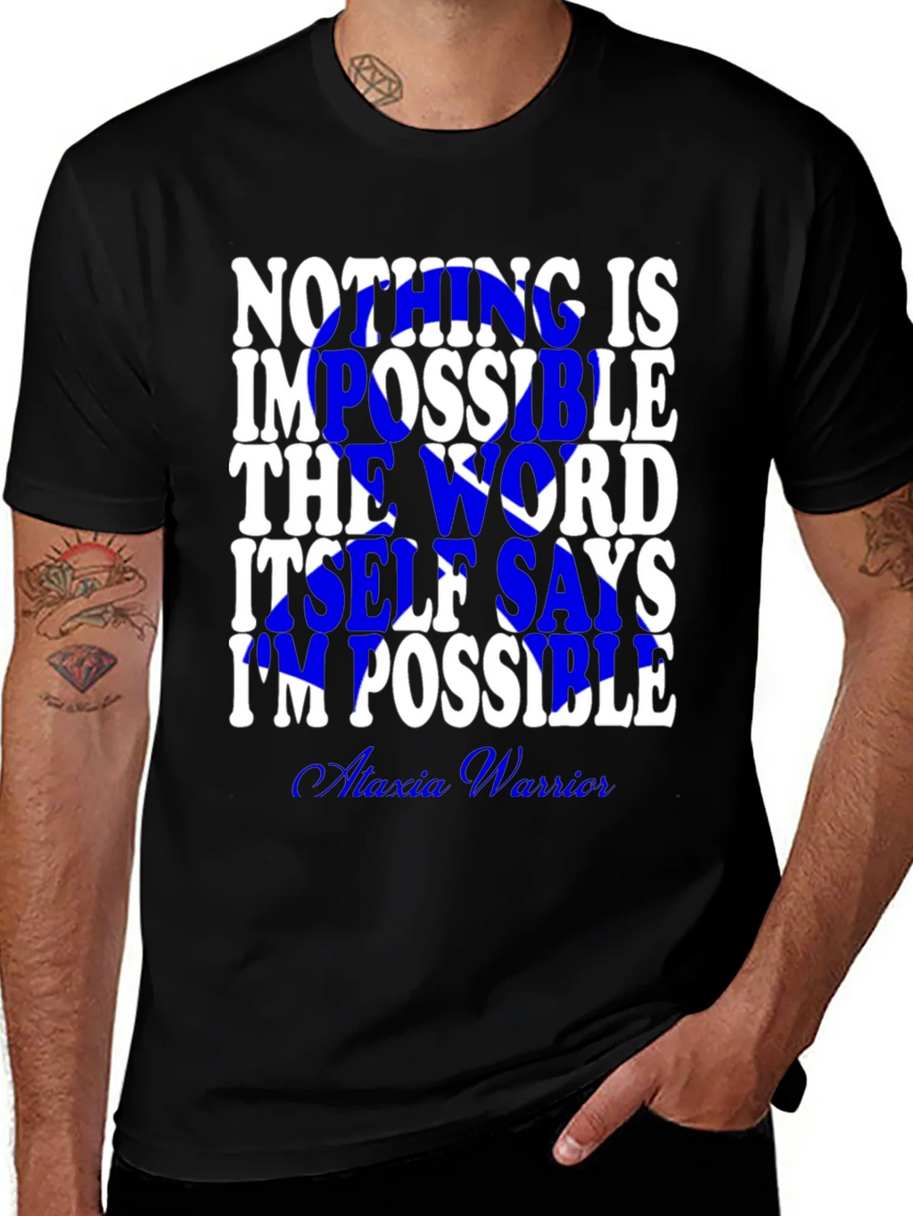 Inspirational Impossible Graphic T-Shirt product image 1