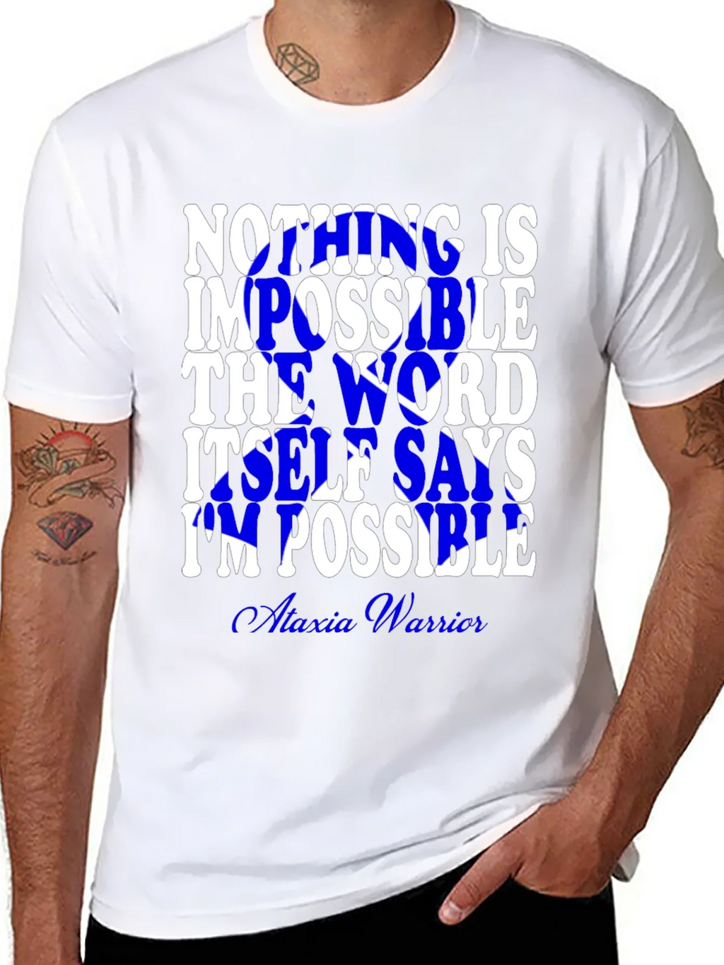 Inspirational Impossible Graphic T-Shirt product image 6
