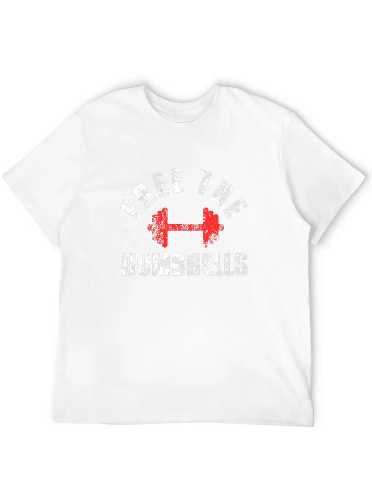 Free The Dumbbells Graphic Tee - Black product image 11