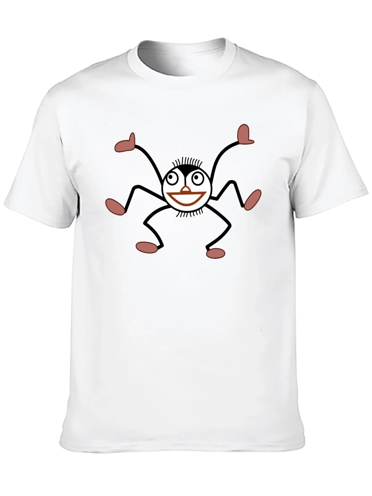 Funky Spider Graphic Black T-Shirt product image 9