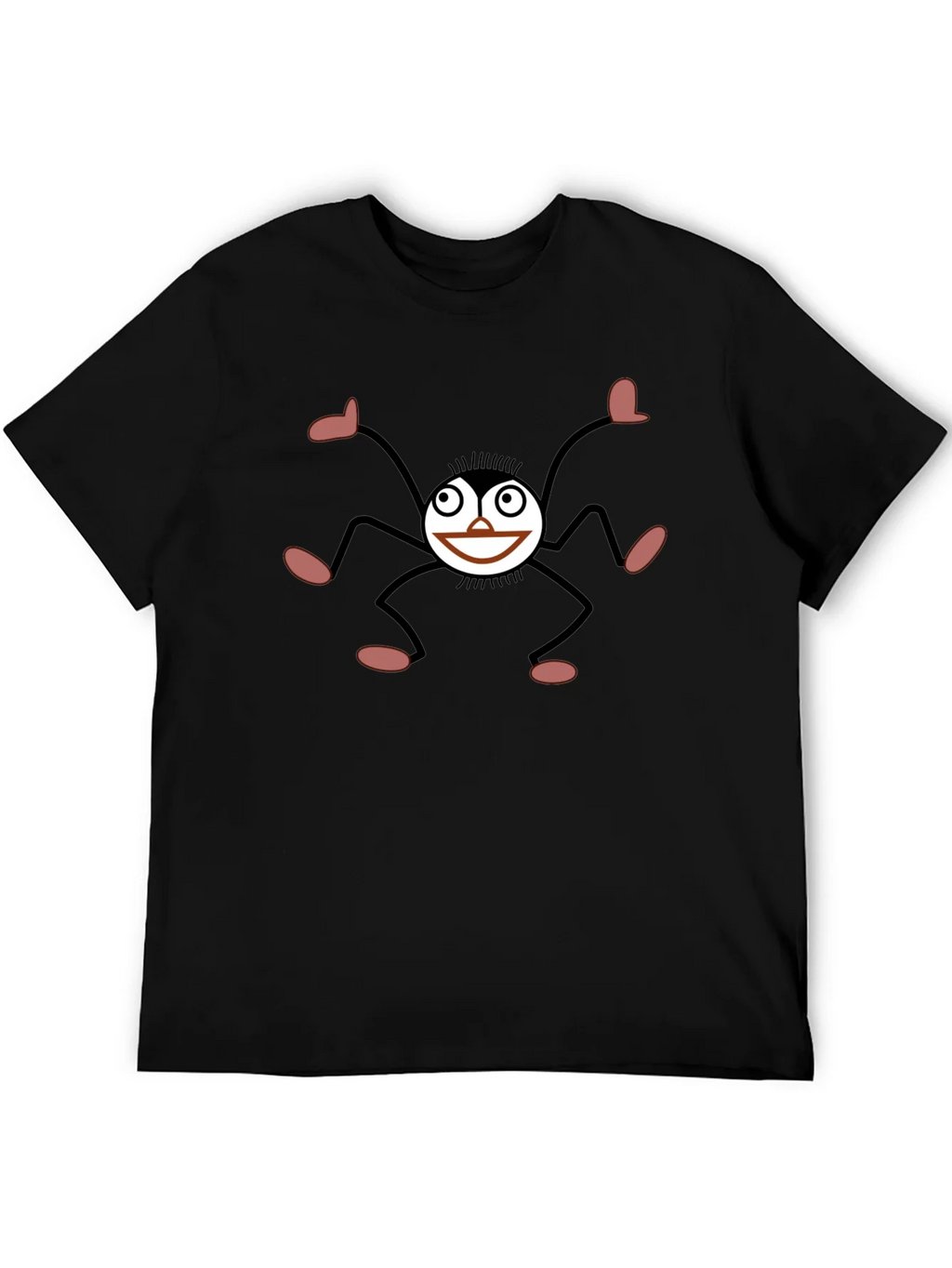 Funky Spider Graphic Black T-Shirt product image 5