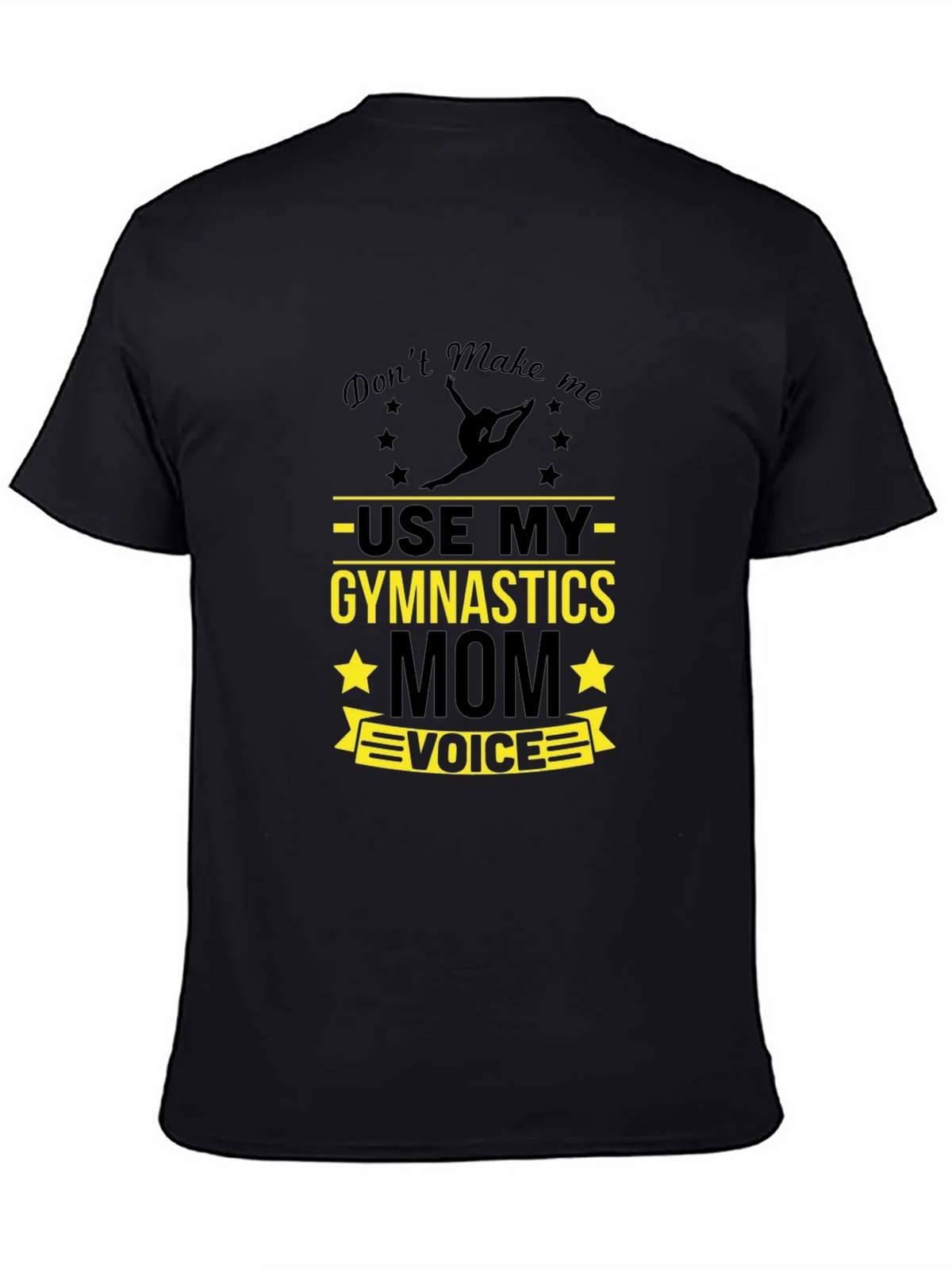 Gymnastics Mom Voice T-Shirt - Funny Gymnast Tee product image 2