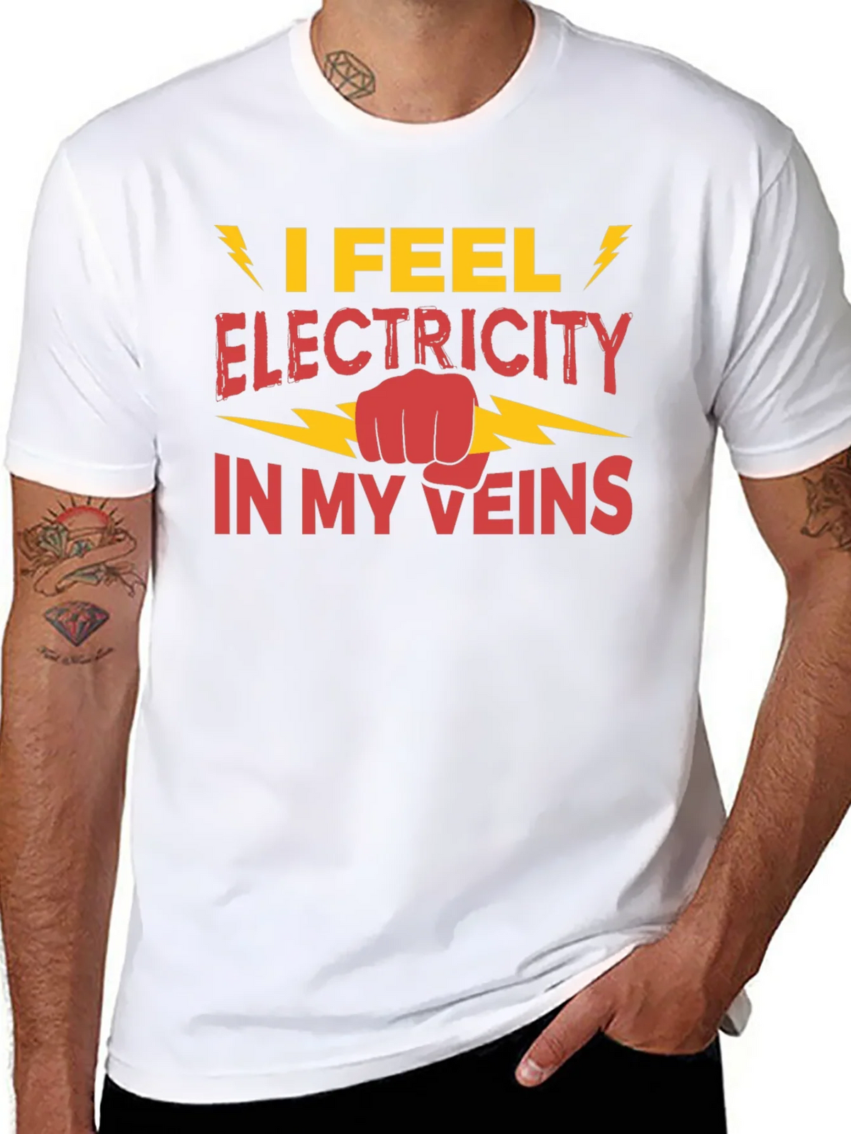 I Feel Electricity T-Shirt product image 7