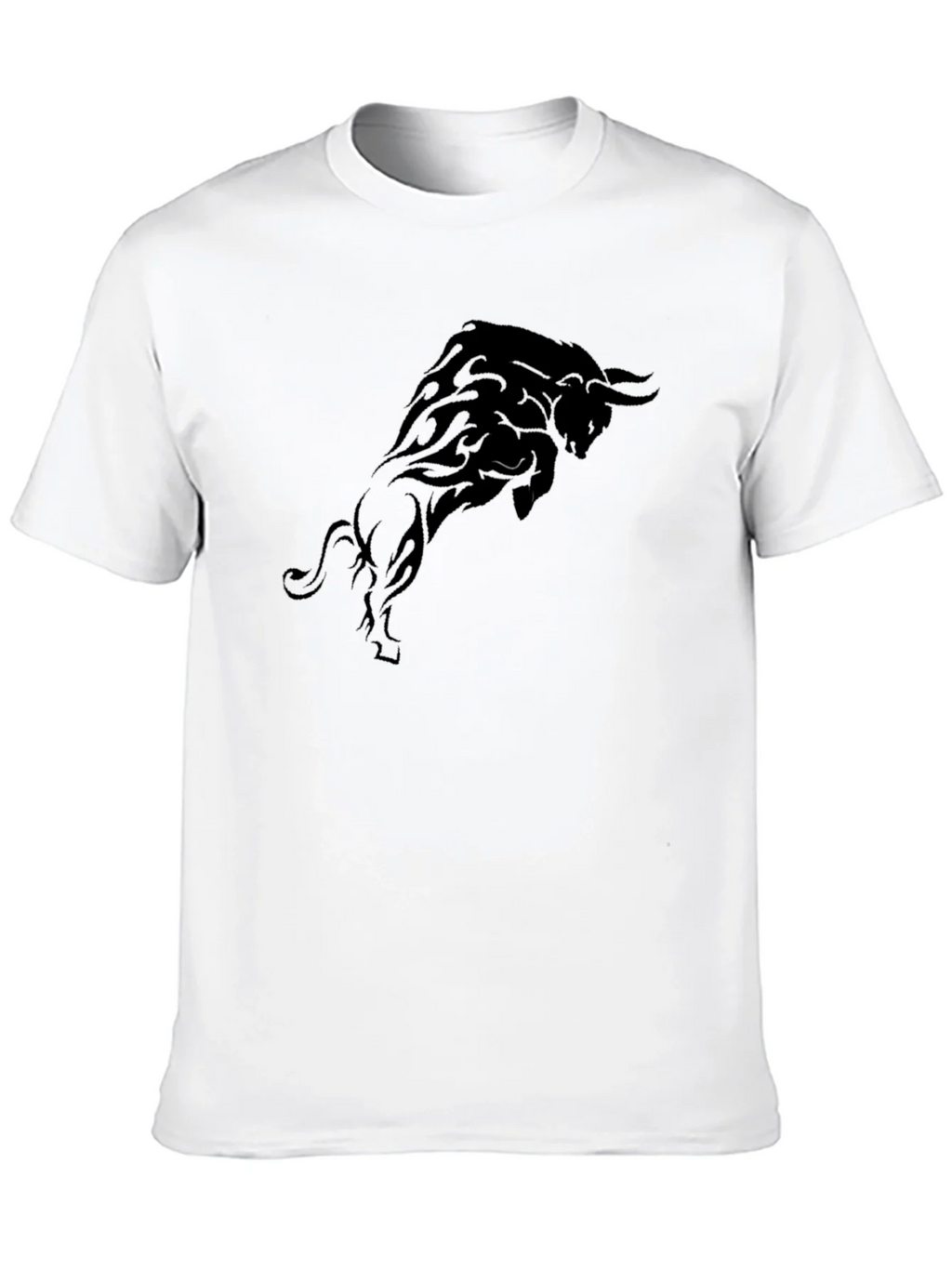 Black Bull Graphic T-Shirt - Bold Statement Tee product image 9