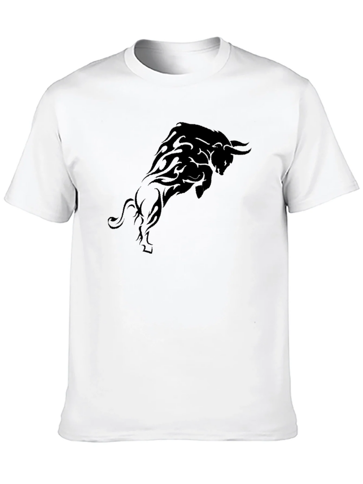 Black Bull Graphic T-Shirt - Bold Statement Tee product image 9