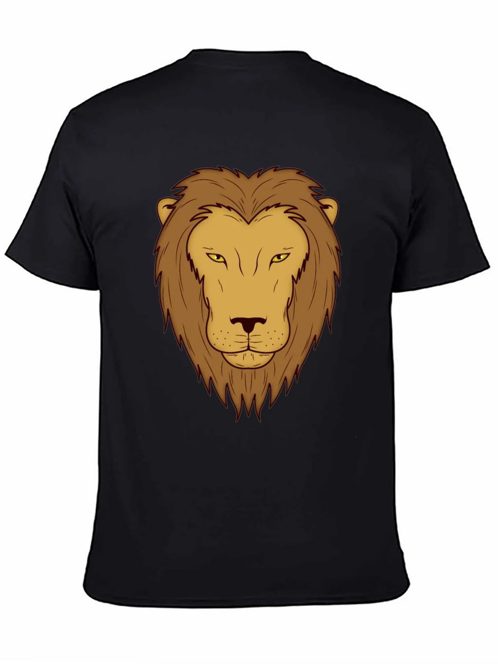 Lion Graphic Print T-Shirt - Black product image 4
