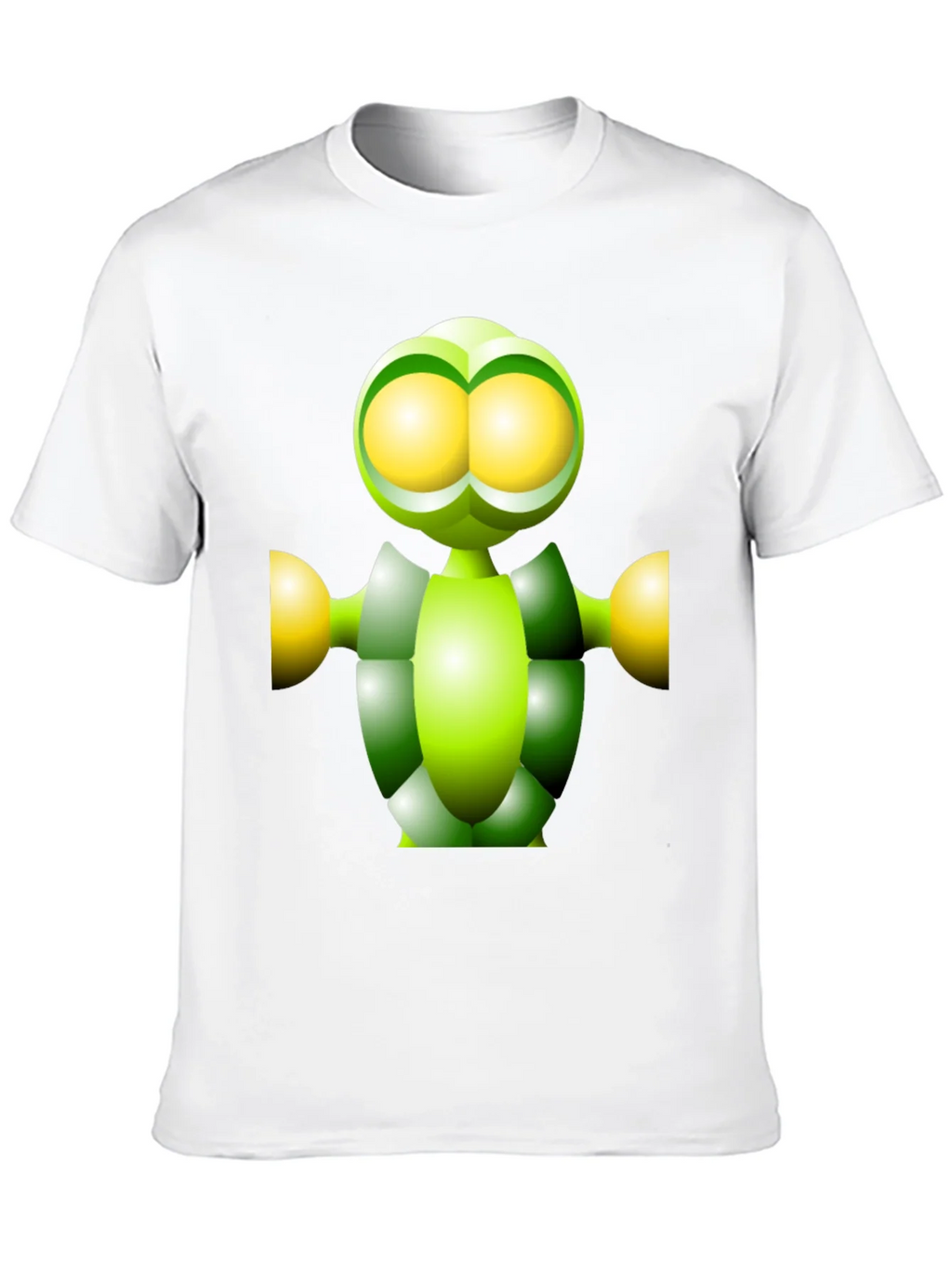 Green Robot Graphic Tee - Funky Modern Design product image 9