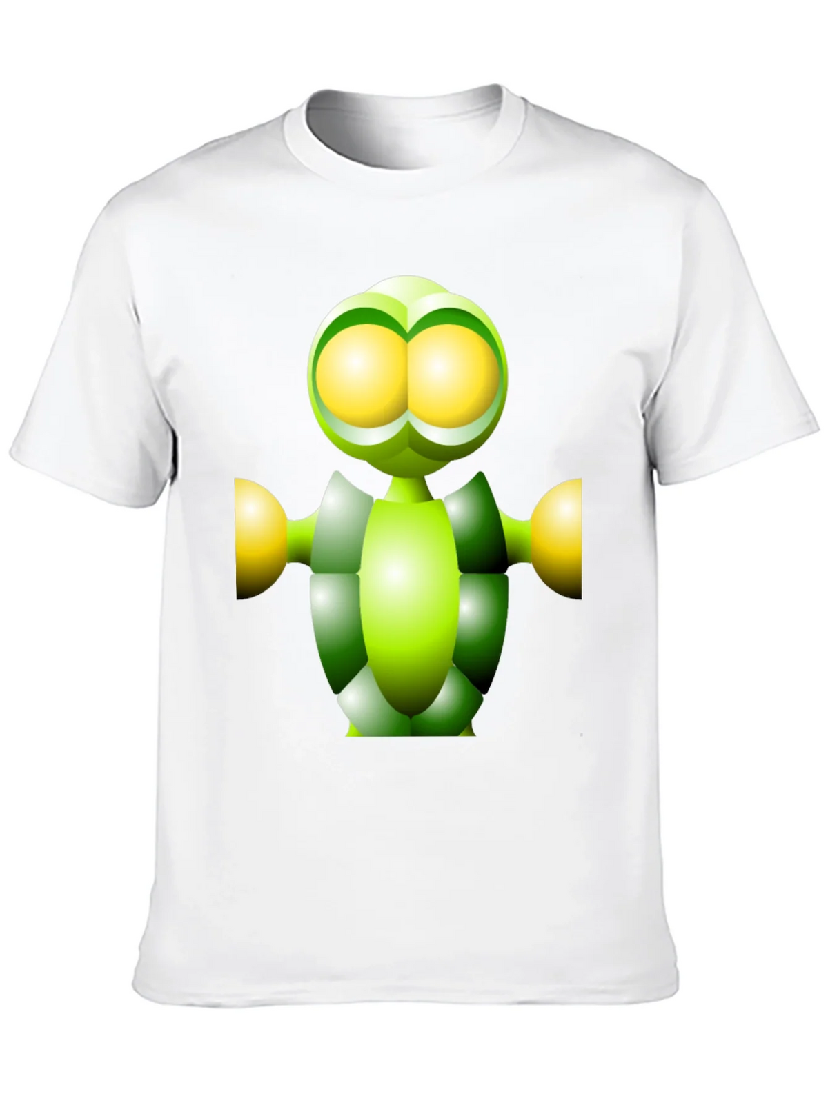 Green Robot Graphic Tee - Funky Modern Design product image 9