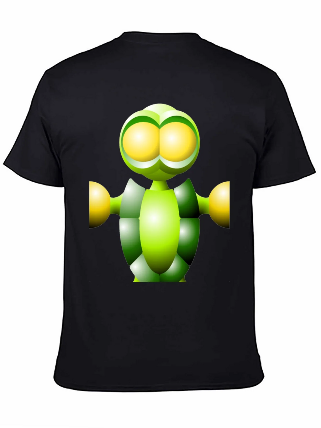 Green Robot Graphic Tee - Funky Modern Design product image 4