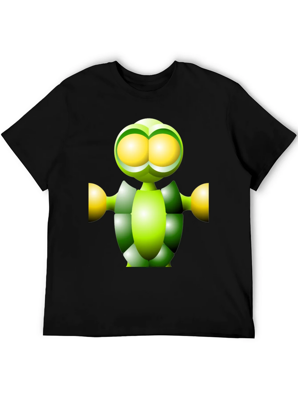 Green Robot Graphic Tee - Funky Modern Design product image 5
