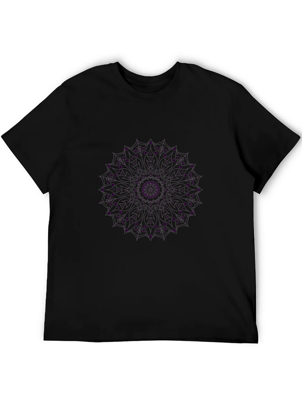 Black Mandala Graphic Tee - Unique Design product image 5