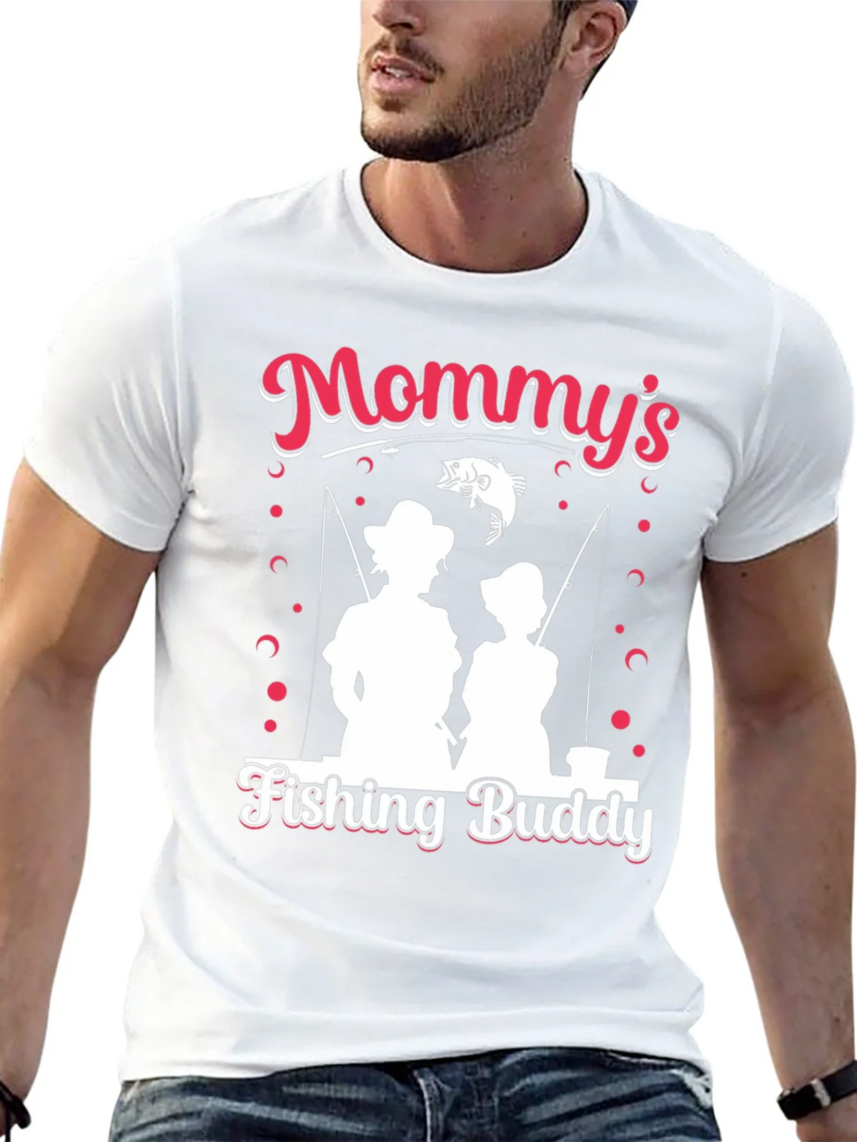 Mommys Fishing Buddy T-Shirt product image 10