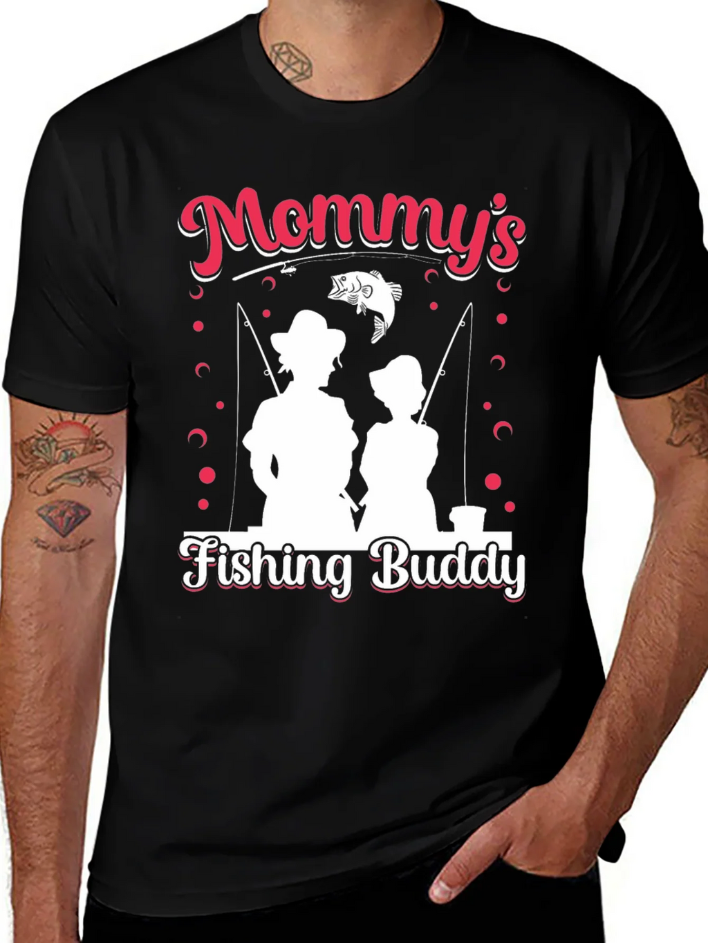 Mommys Fishing Buddy T-Shirt product image 1