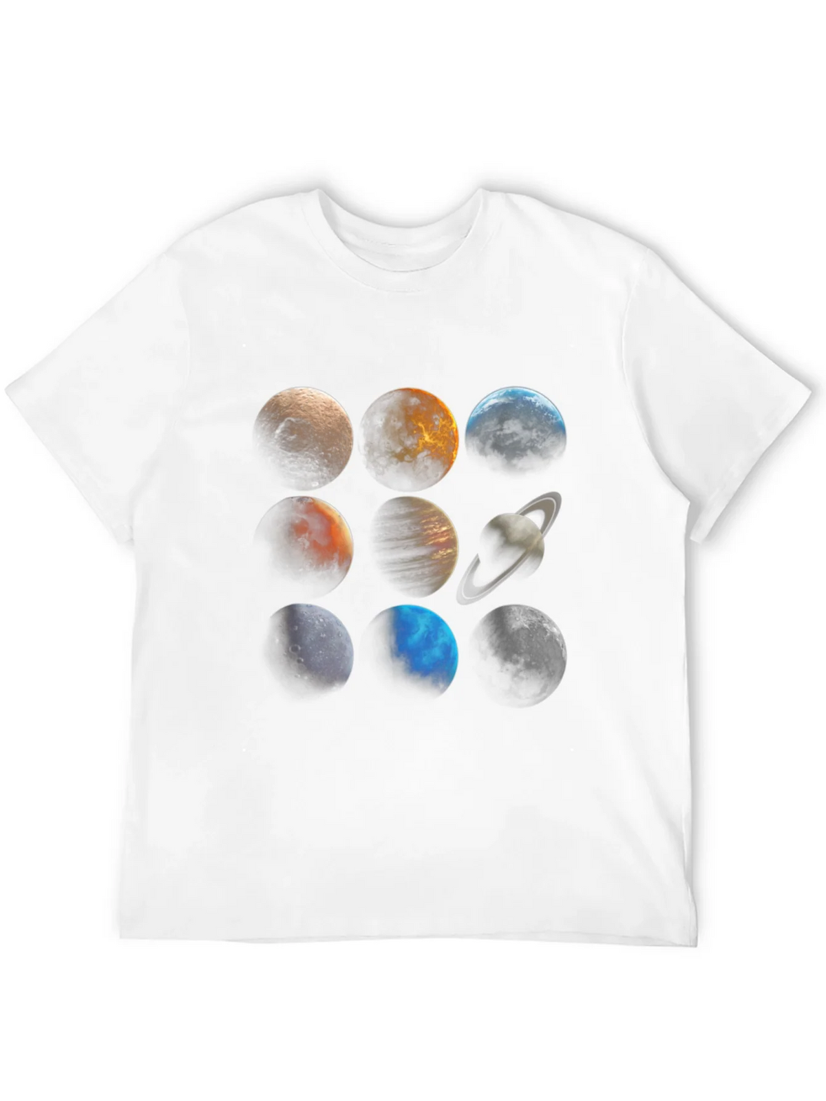 Planetary System Graphic Tee - Unisex Black T-Shirt product image 11