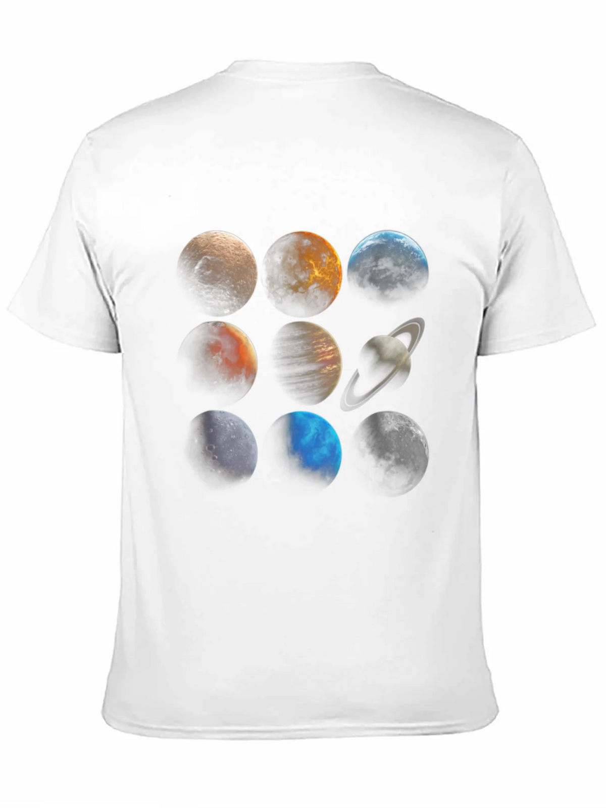 Planetary System Graphic Tee - Unisex Black T-Shirt product image 10