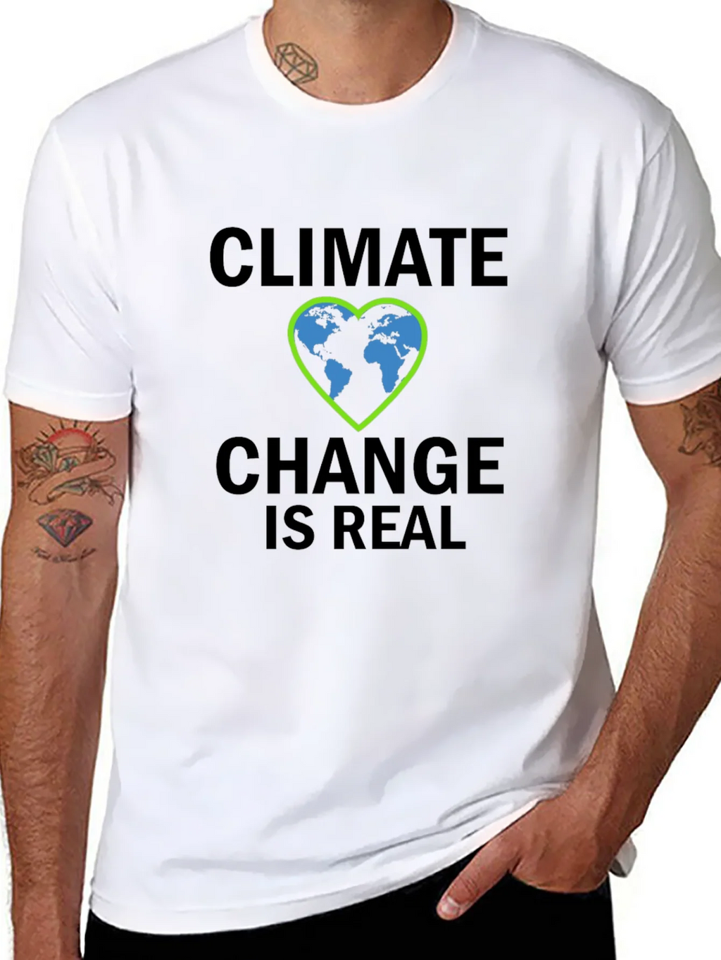 Climate Change Awareness Graphic Tee product image 7