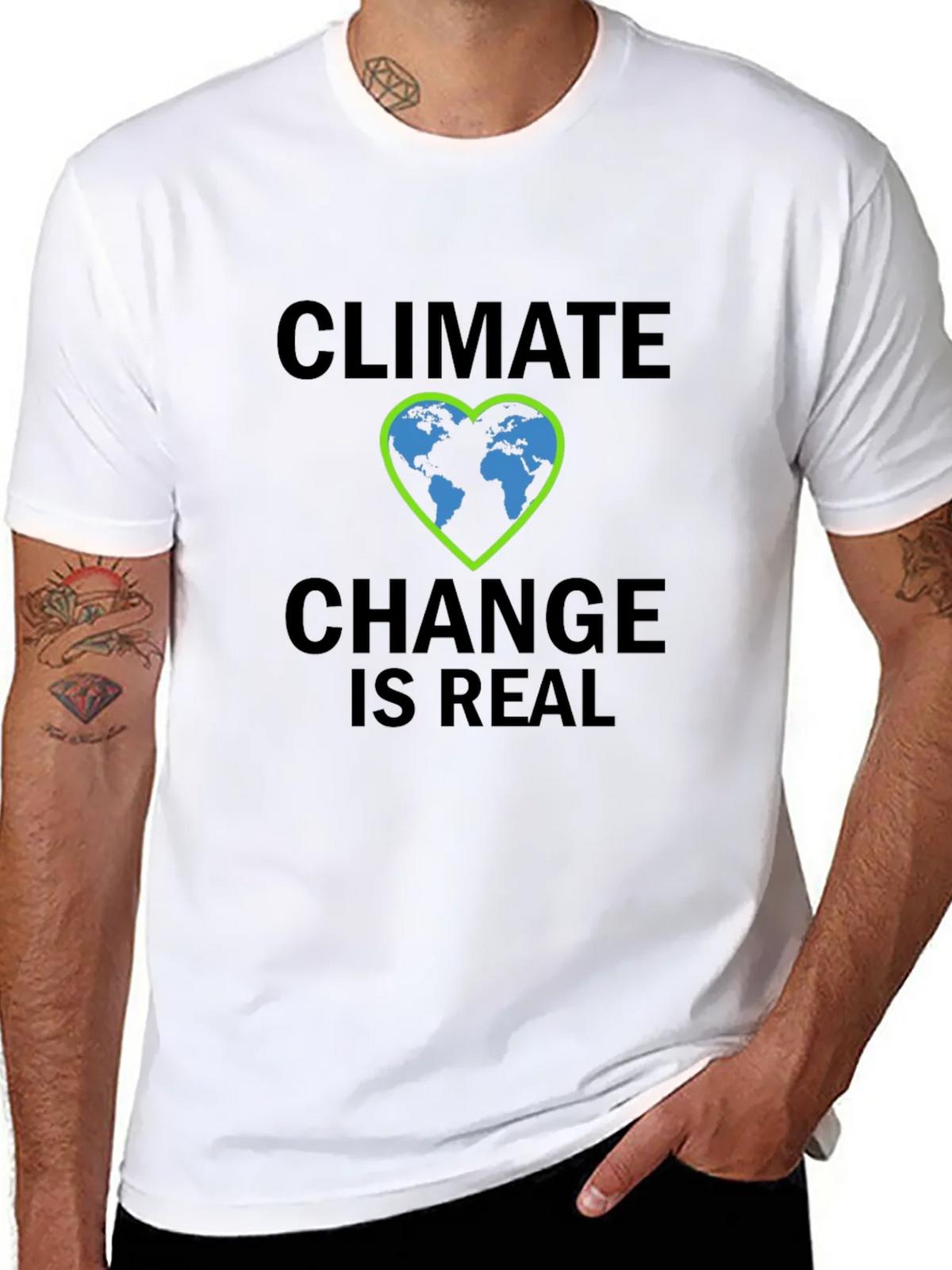 Climate Change Awareness Graphic Tee product image 7