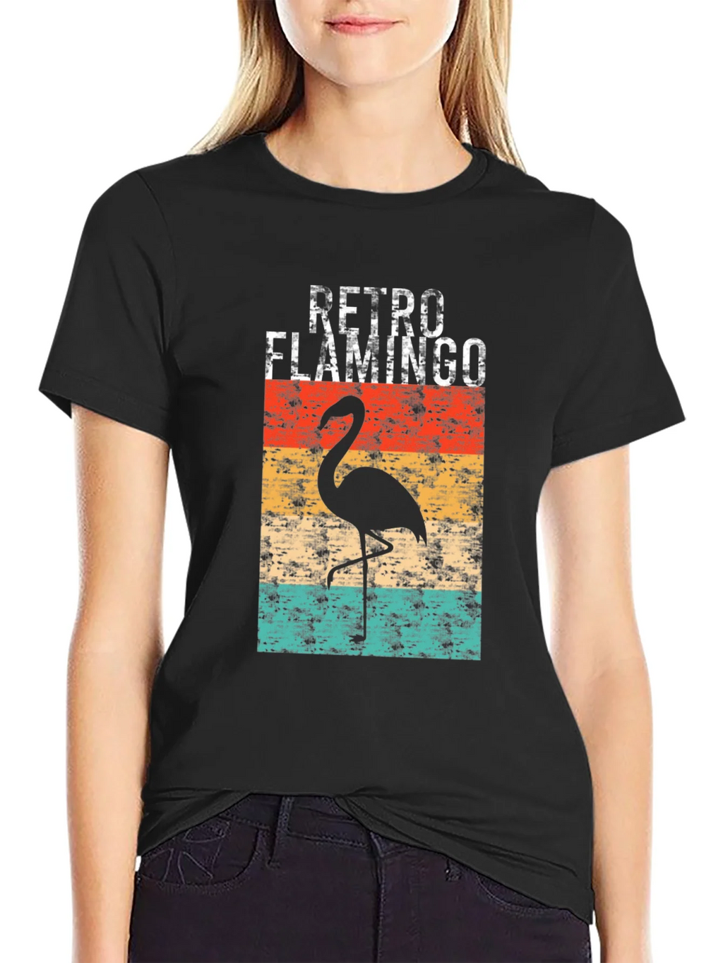Retro Flamingo Graphic Tee product image 2