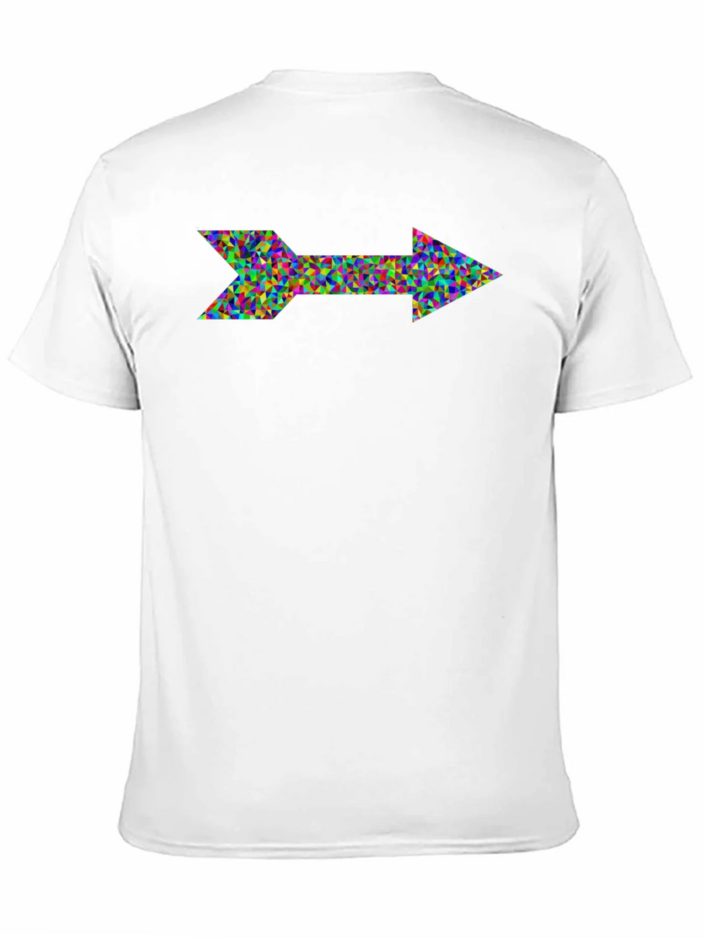 Abstract Arrow Graphic Black T-Shirt product image 10