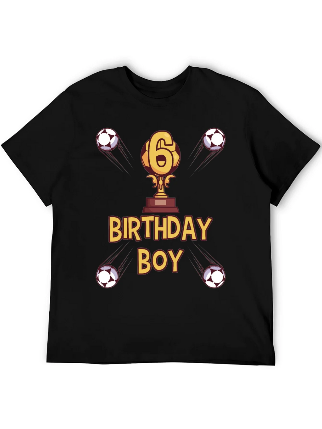 Birthday Boy Soccer T-Shirt - Age 6 product image 5
