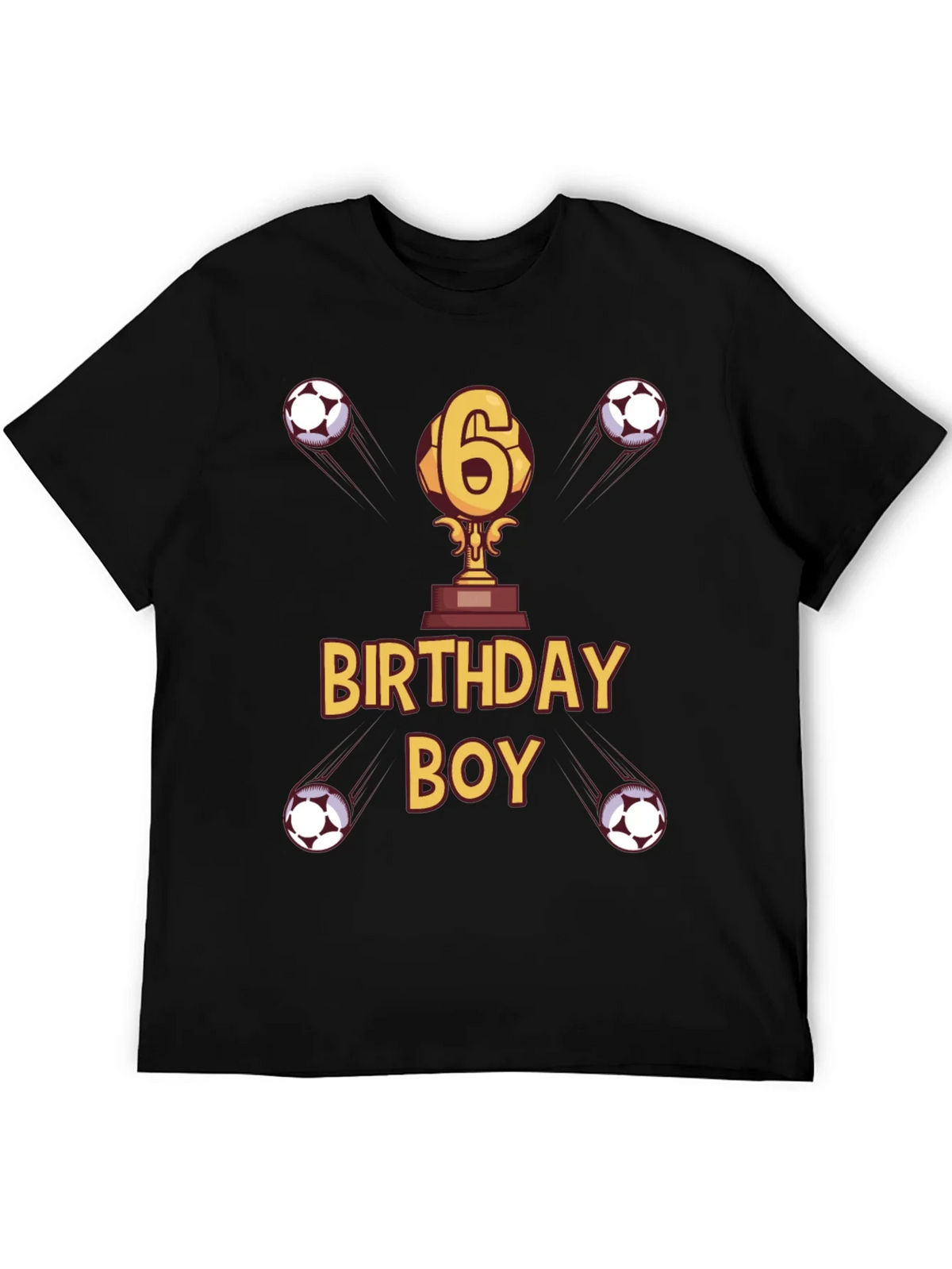 Birthday Boy Soccer T-Shirt - Age 6 product image 5
