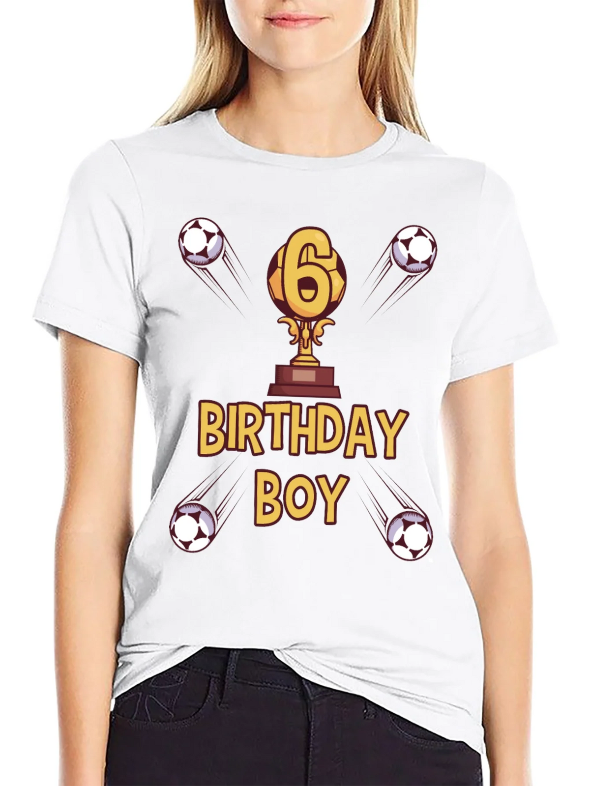 Birthday Boy Soccer T-Shirt - Age 6 product image 8