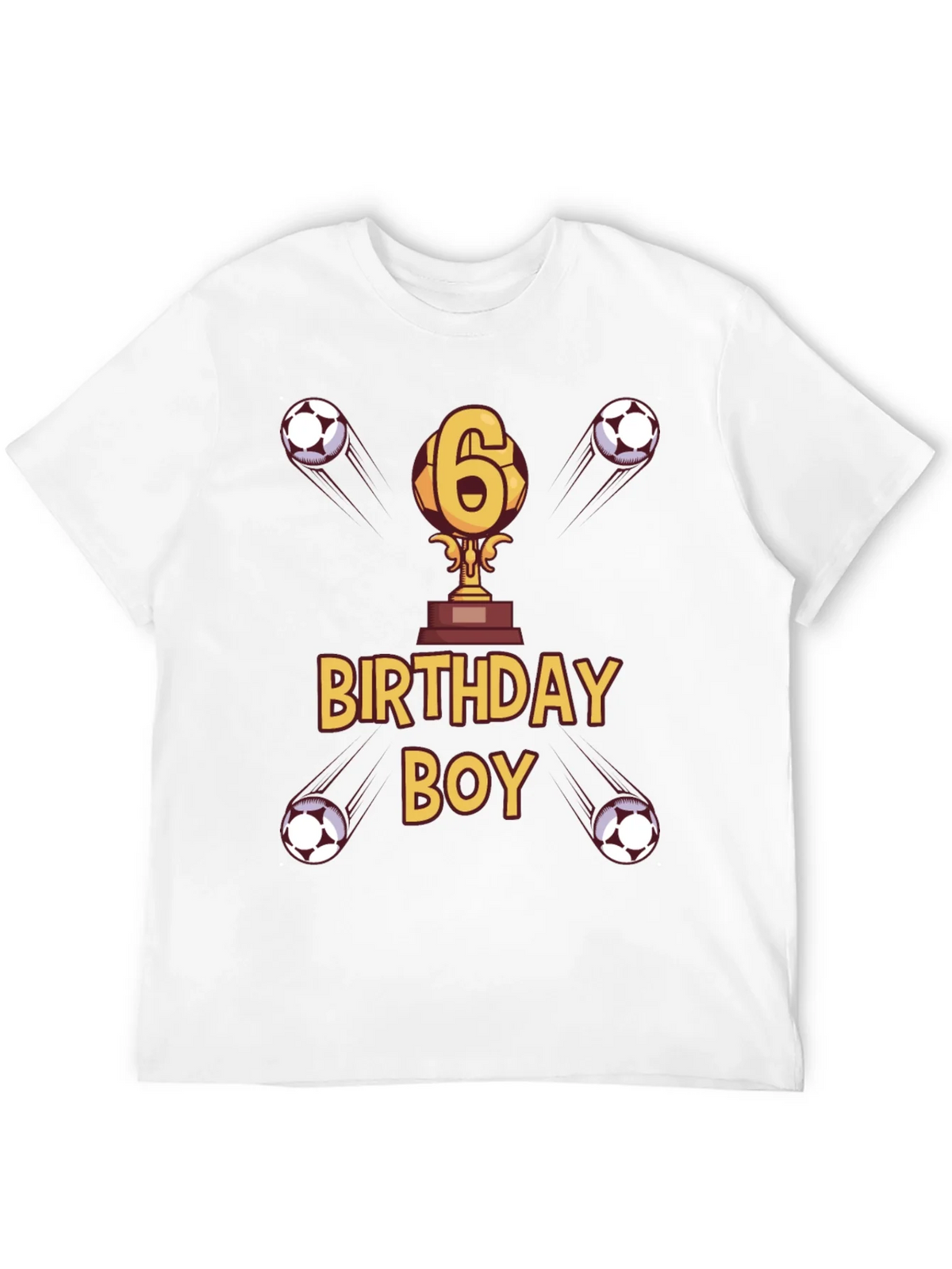 Birthday Boy Soccer T-Shirt - Age 6 product image 11