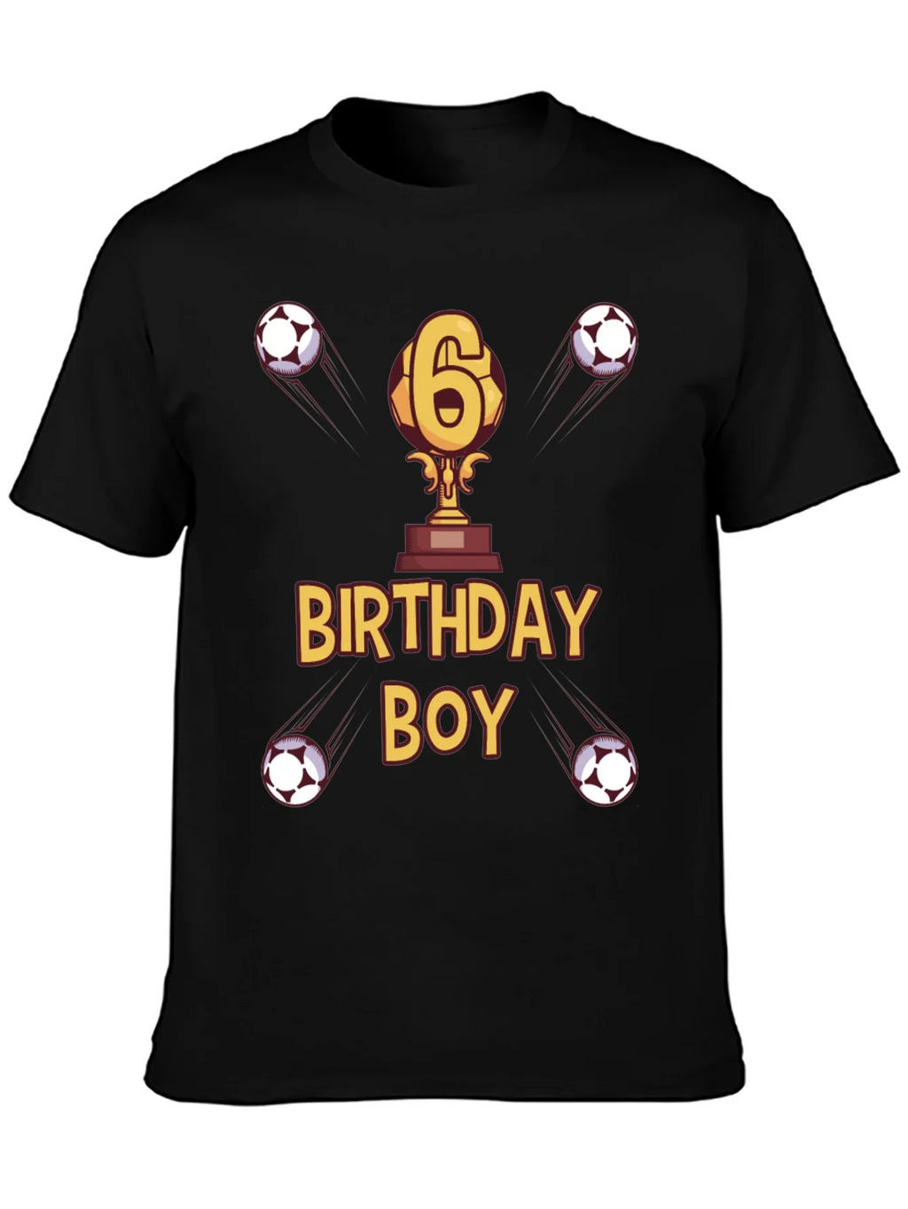 Birthday Boy Soccer T-Shirt - Age 6 product image 3