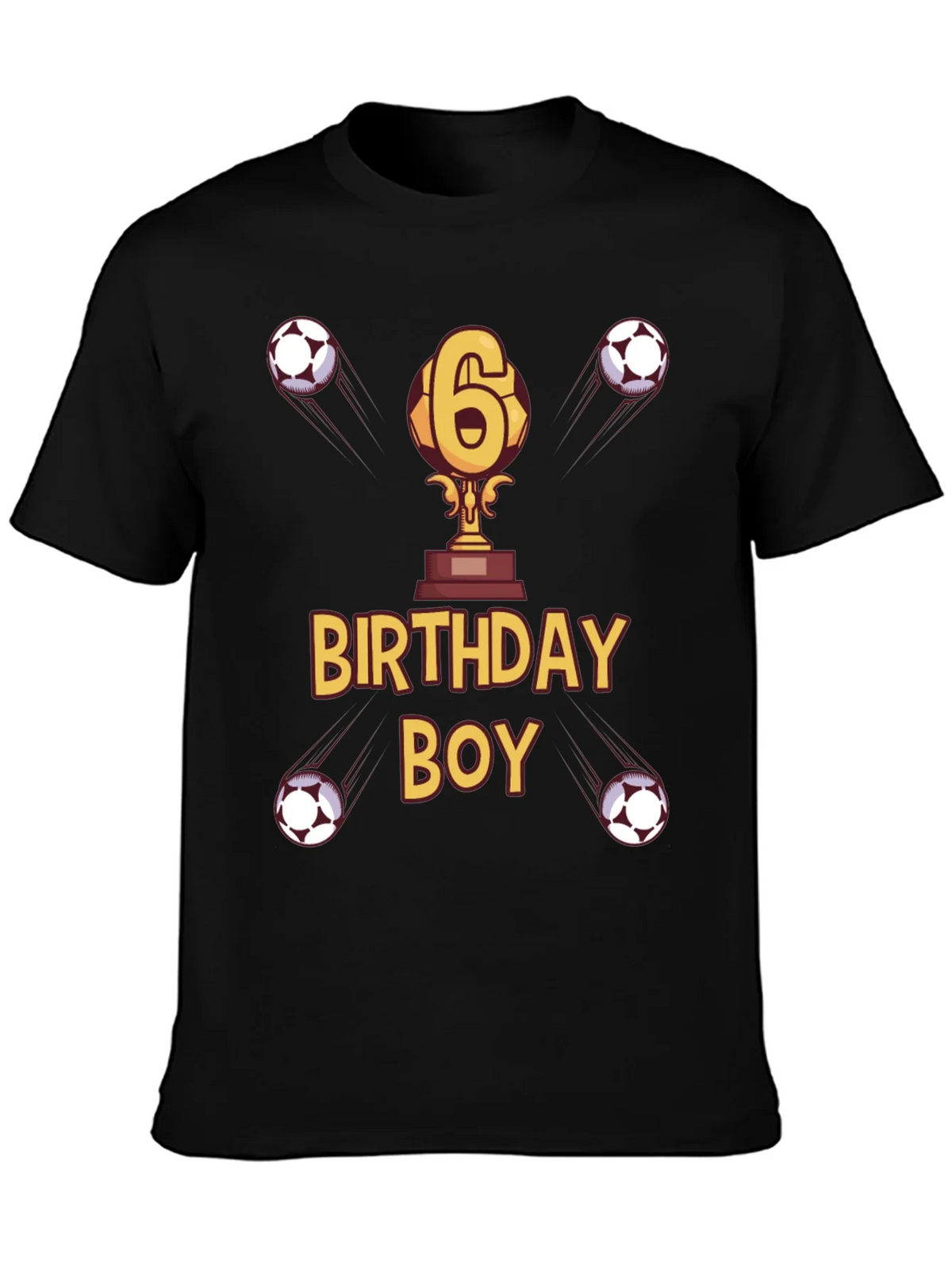 Birthday Boy Soccer T-Shirt - Age 6 product image 3