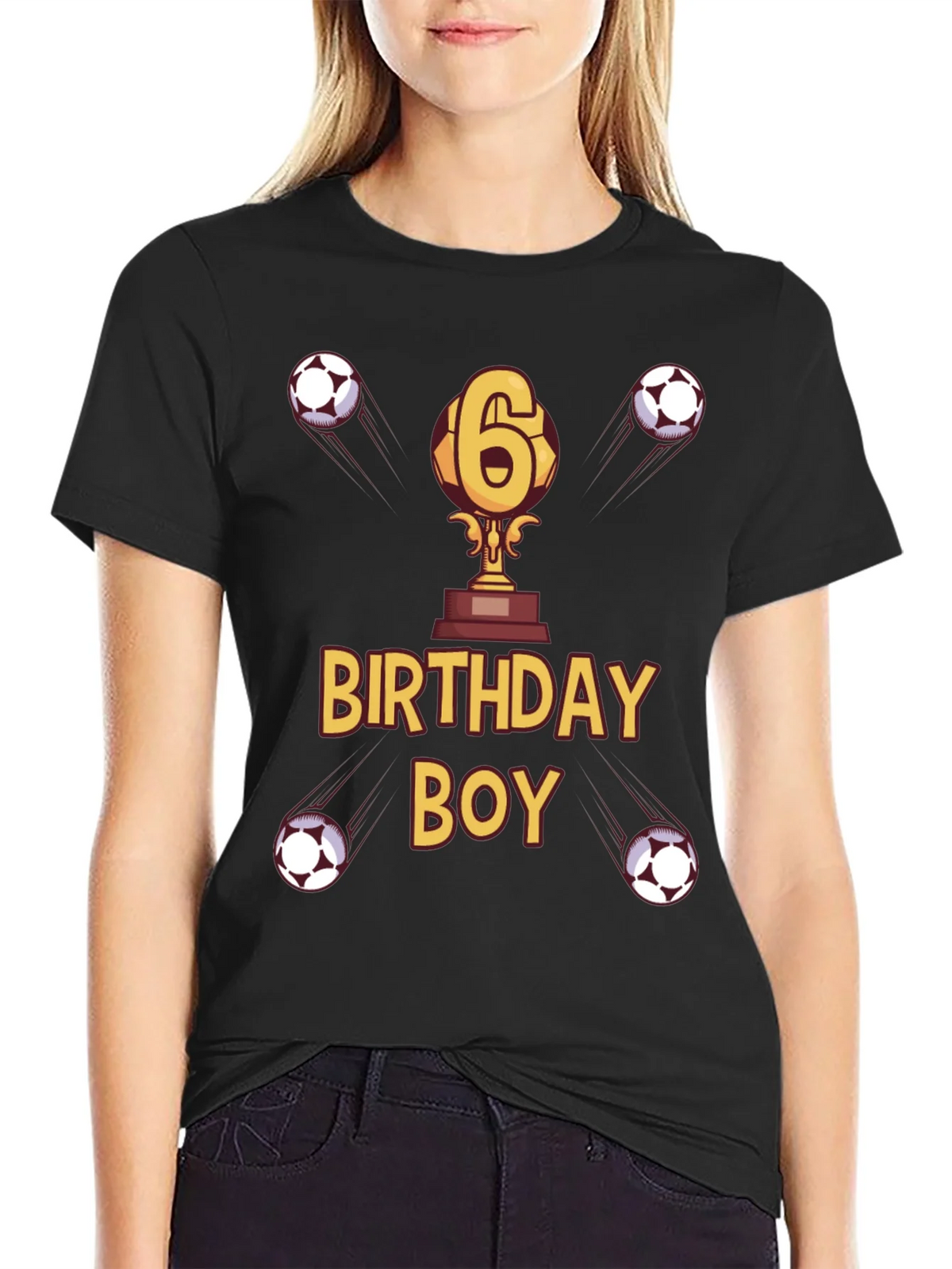 Birthday Boy Soccer T-Shirt - Age 6 product image 2