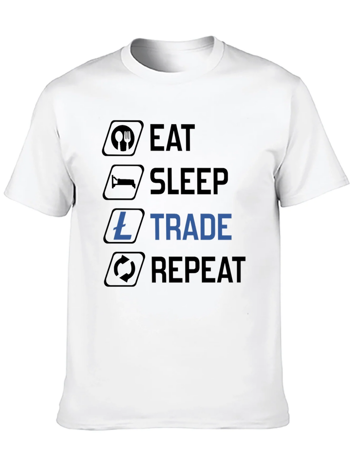 Eat Sleep Trade Repeat T-Shirt product image 7