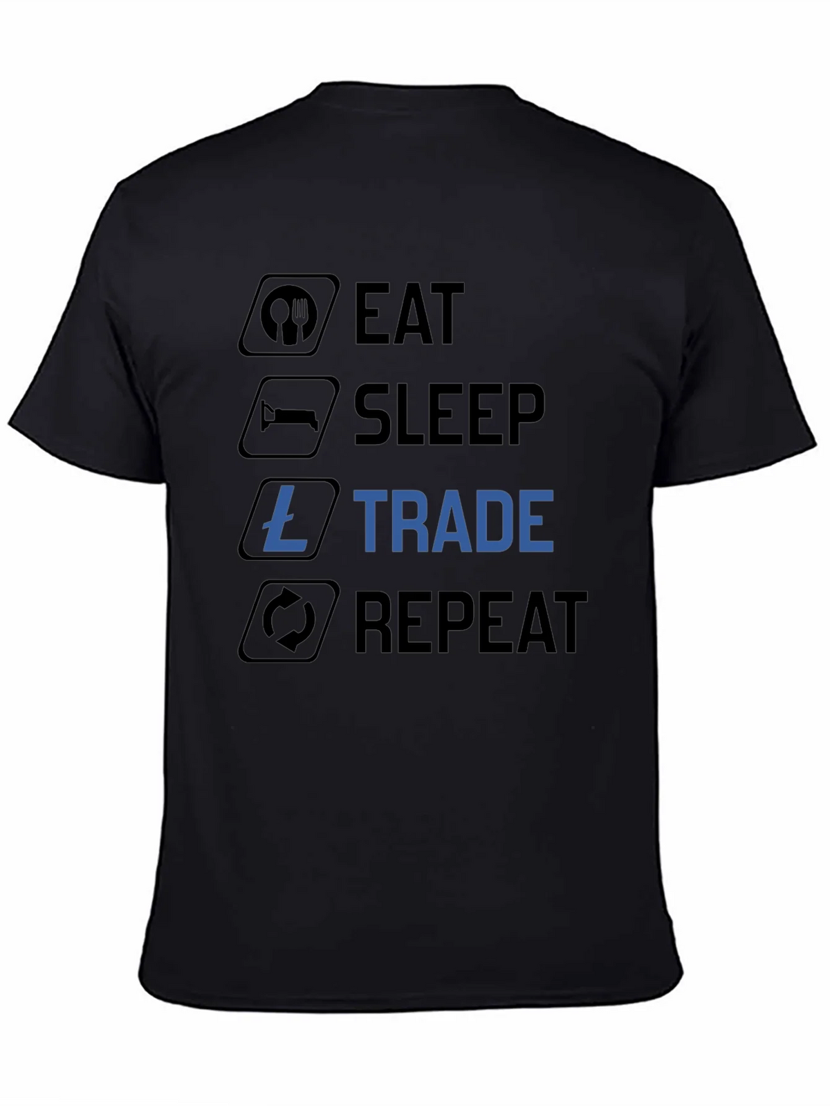 Eat Sleep Trade Repeat T-Shirt product image 4