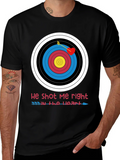 He Shot Me Right in the Heart Valentines T-Shirt product image 1