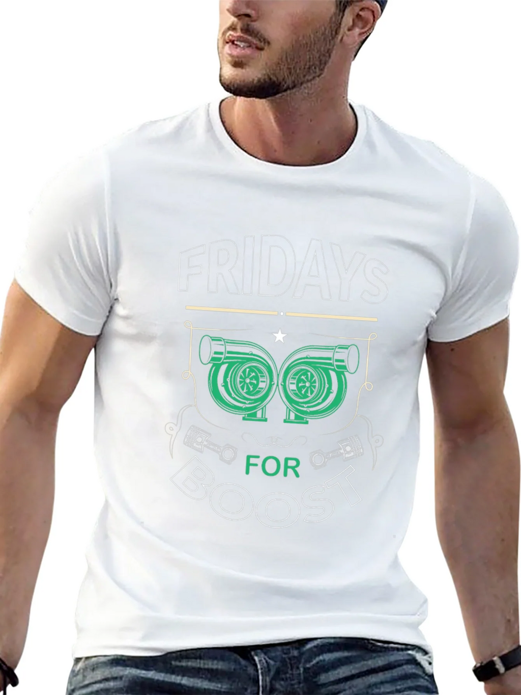 Fridays for Boost T-Shirt - Turbocharged Style product image 10