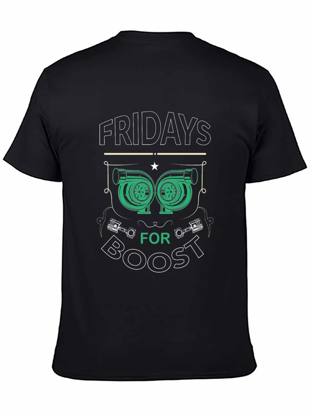 Fridays for Boost T-Shirt - Turbocharged Style product image 3