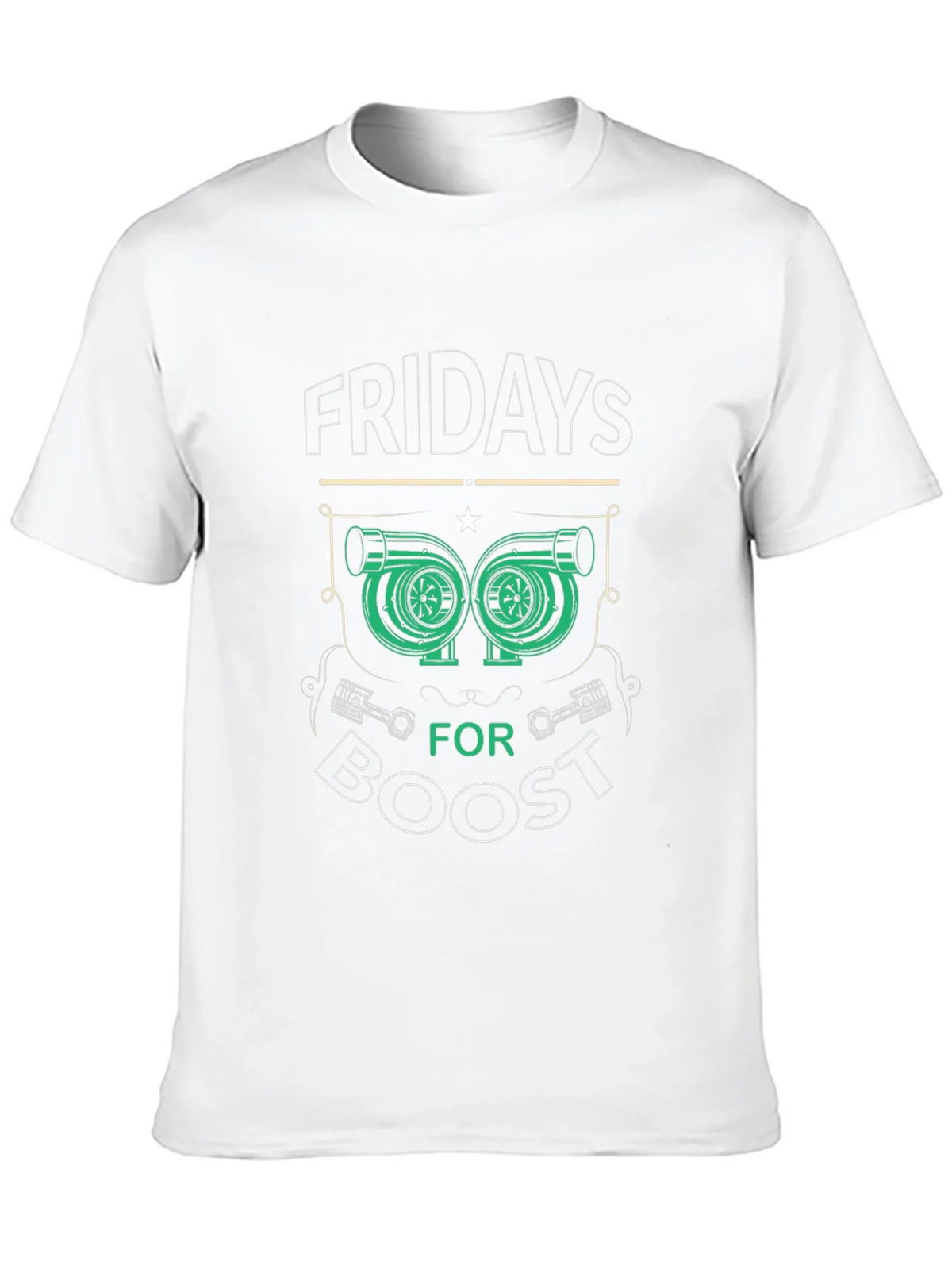 Fridays for Boost T-Shirt - Turbocharged Style product image 7