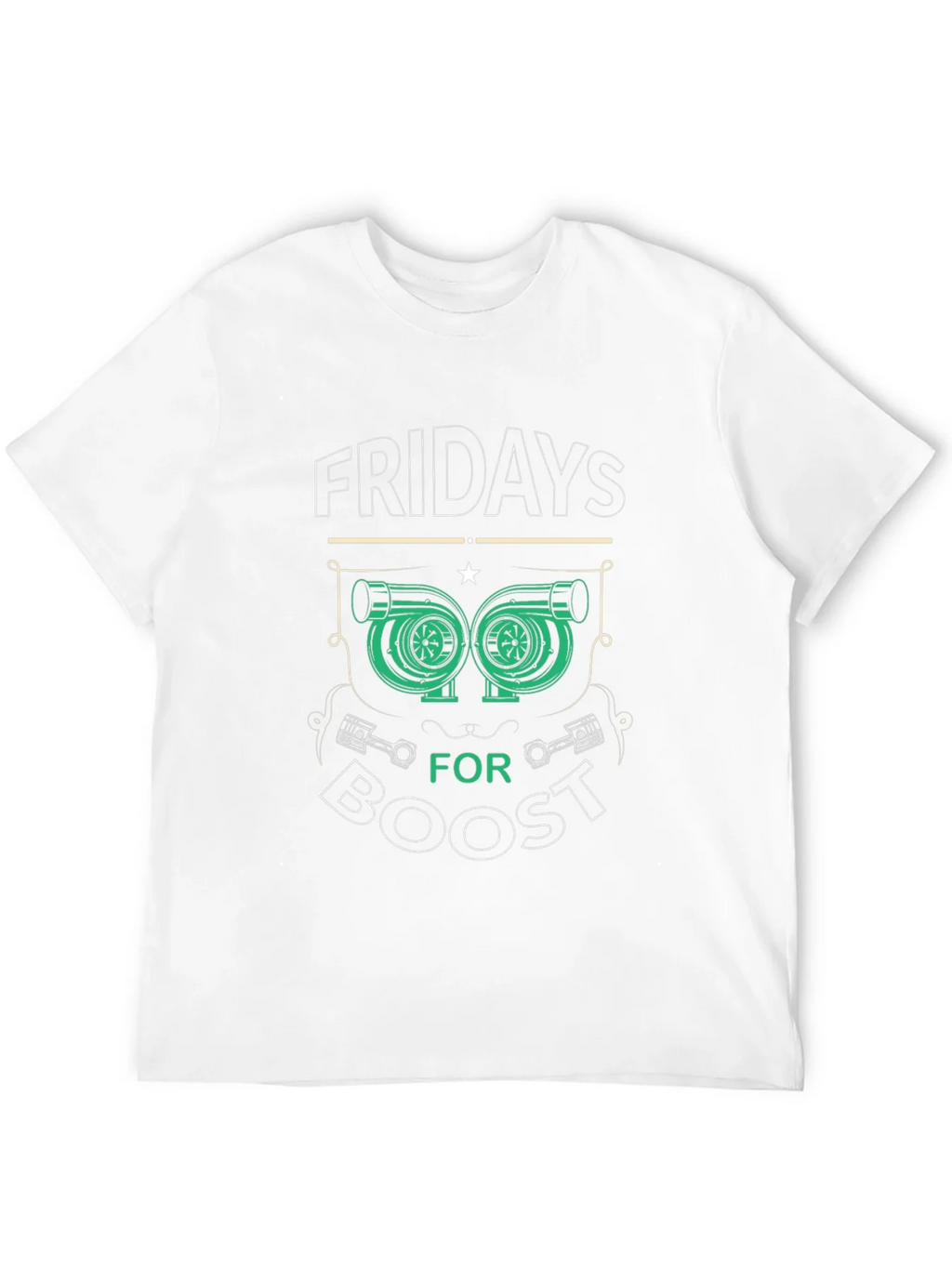 Fridays for Boost T-Shirt - Turbocharged Style product image 9