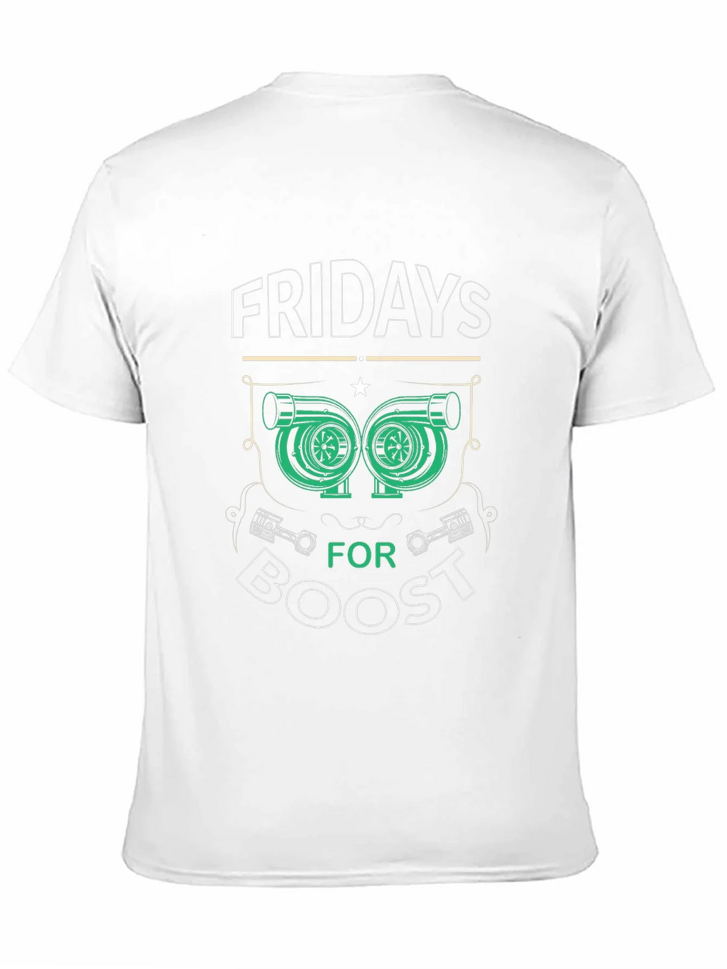 Fridays for Boost T-Shirt - Turbocharged Style product image 8