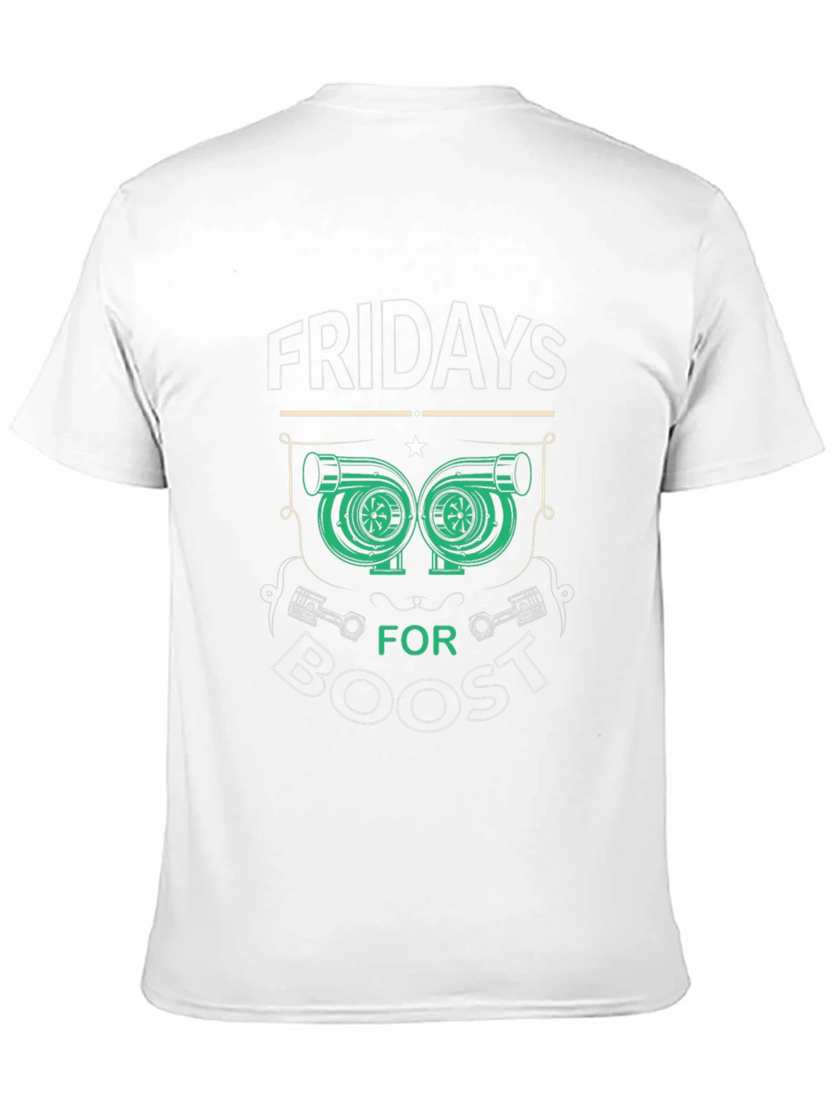 Fridays for Boost T-Shirt - Turbocharged Style product image 8