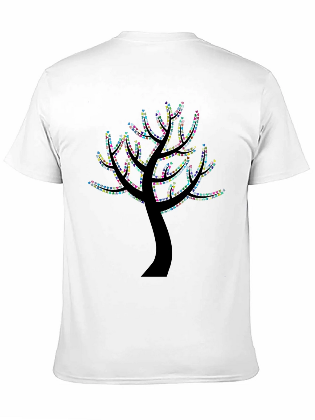 Heart Tree Graphic Black T-Shirt product image 10
