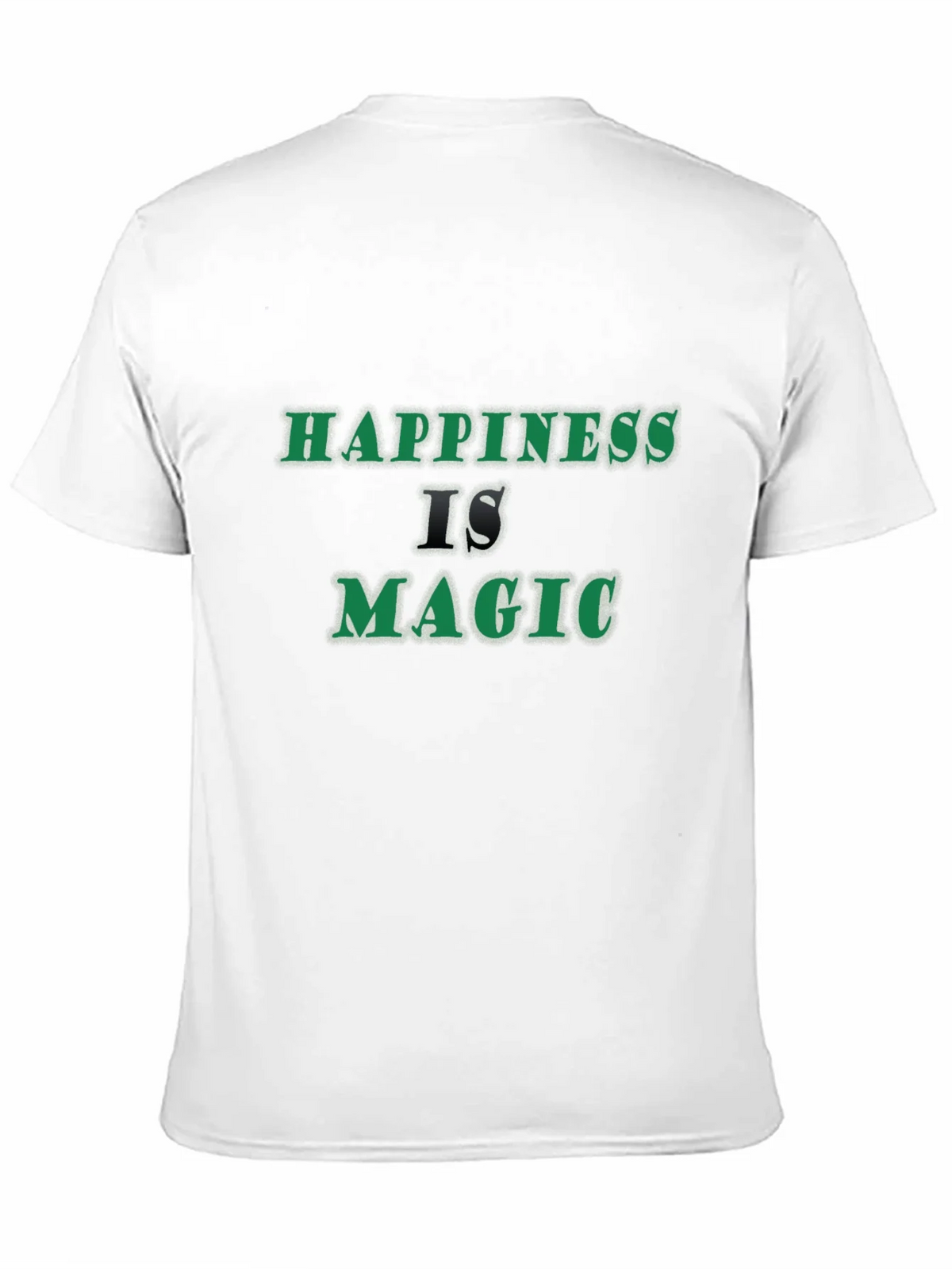 Happiness is Magic Black T-Shirt product image 4