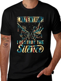 Attention I Destroy The Silence T-Shirt product image 1