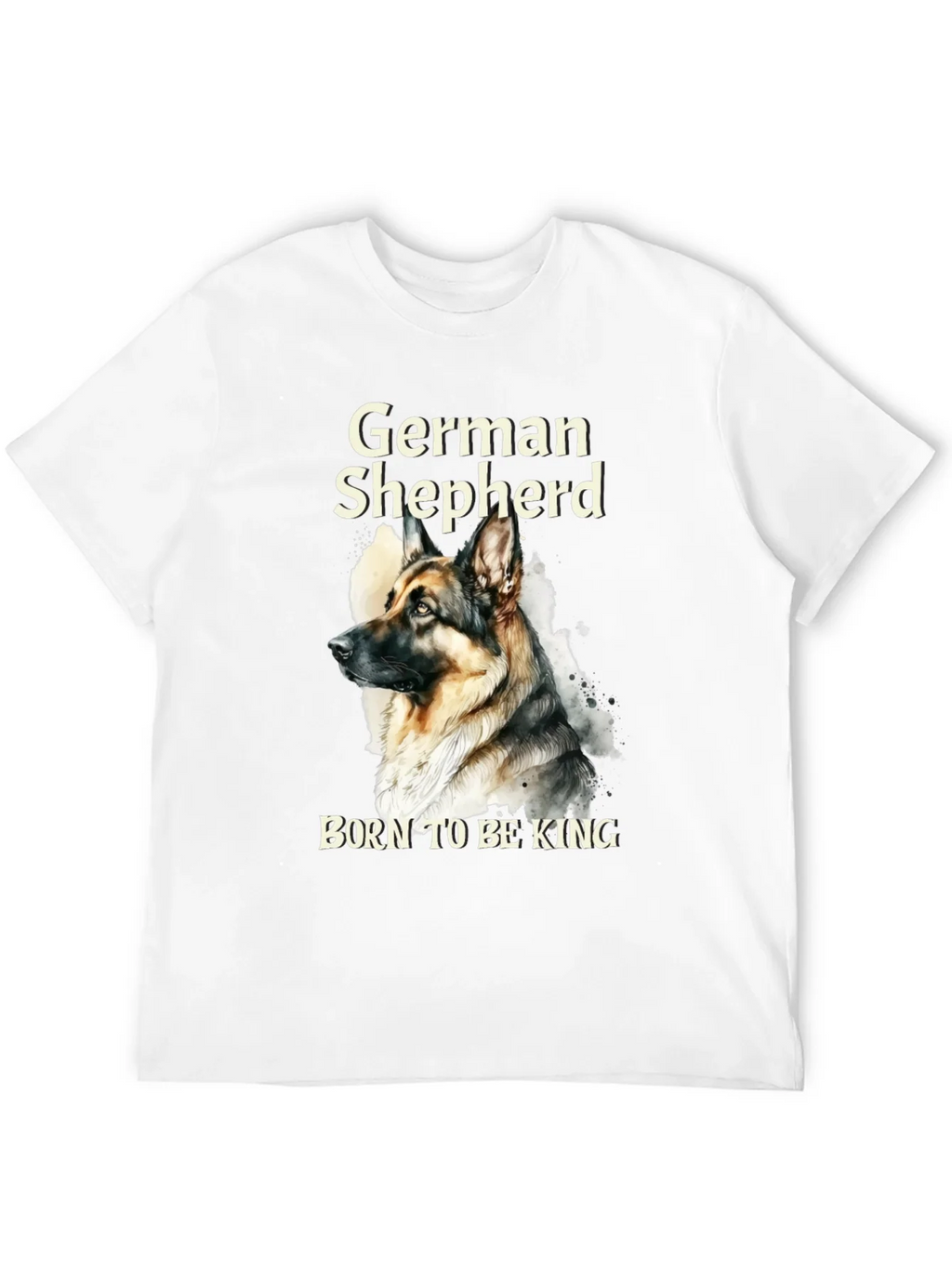 German Shepherd Born To Be King T-Shirt product image 8