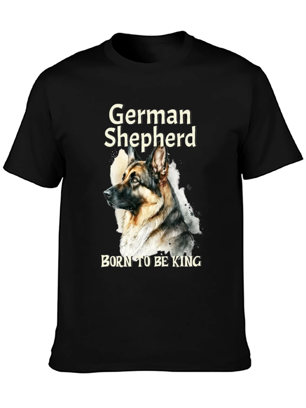German Shepherd Born To Be King T-Shirt product image 3