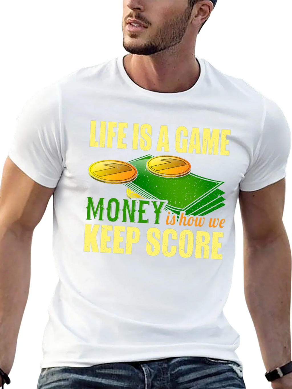 Life Is A Game Mens T-Shirt product image 11
